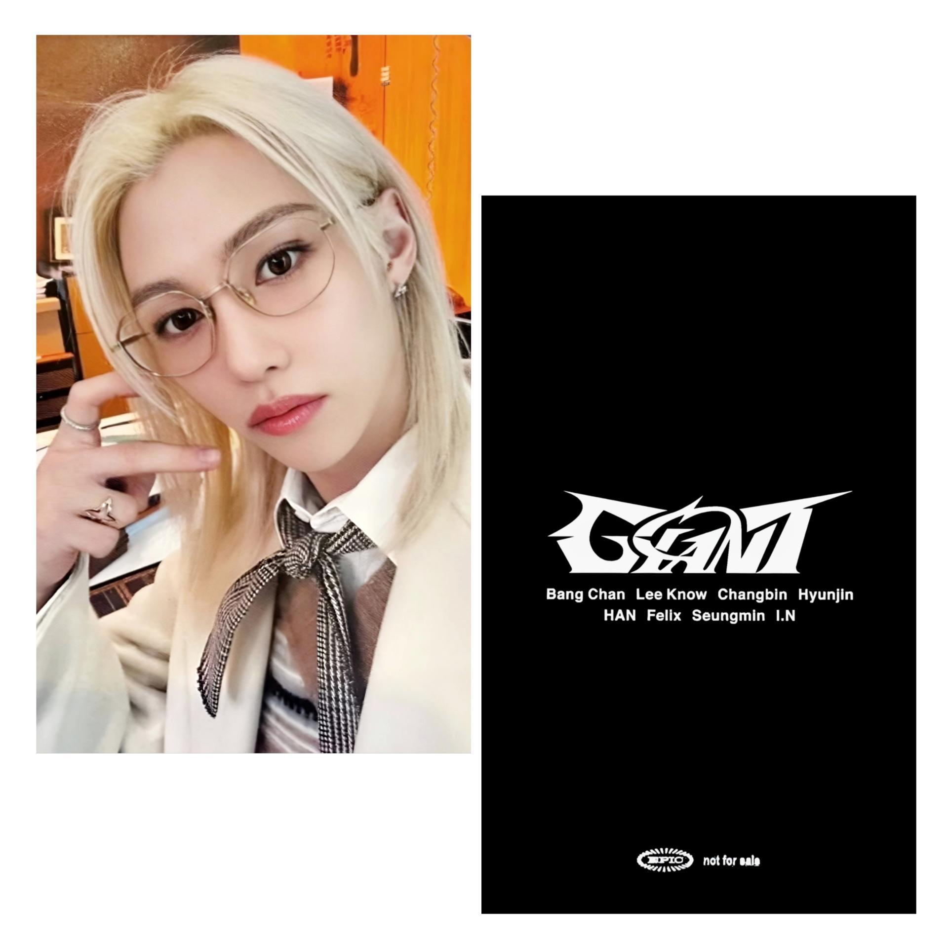 Stray Kids : Felix - DominATE Japan - Giant Photocards | Stay DeLulu!