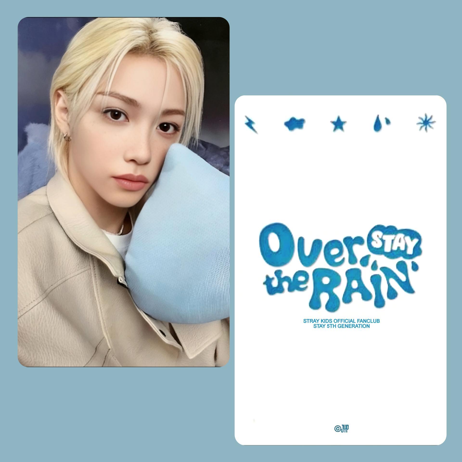 STRAY KIDS : Over the Rain 5th Stay Fan Kit Photocards