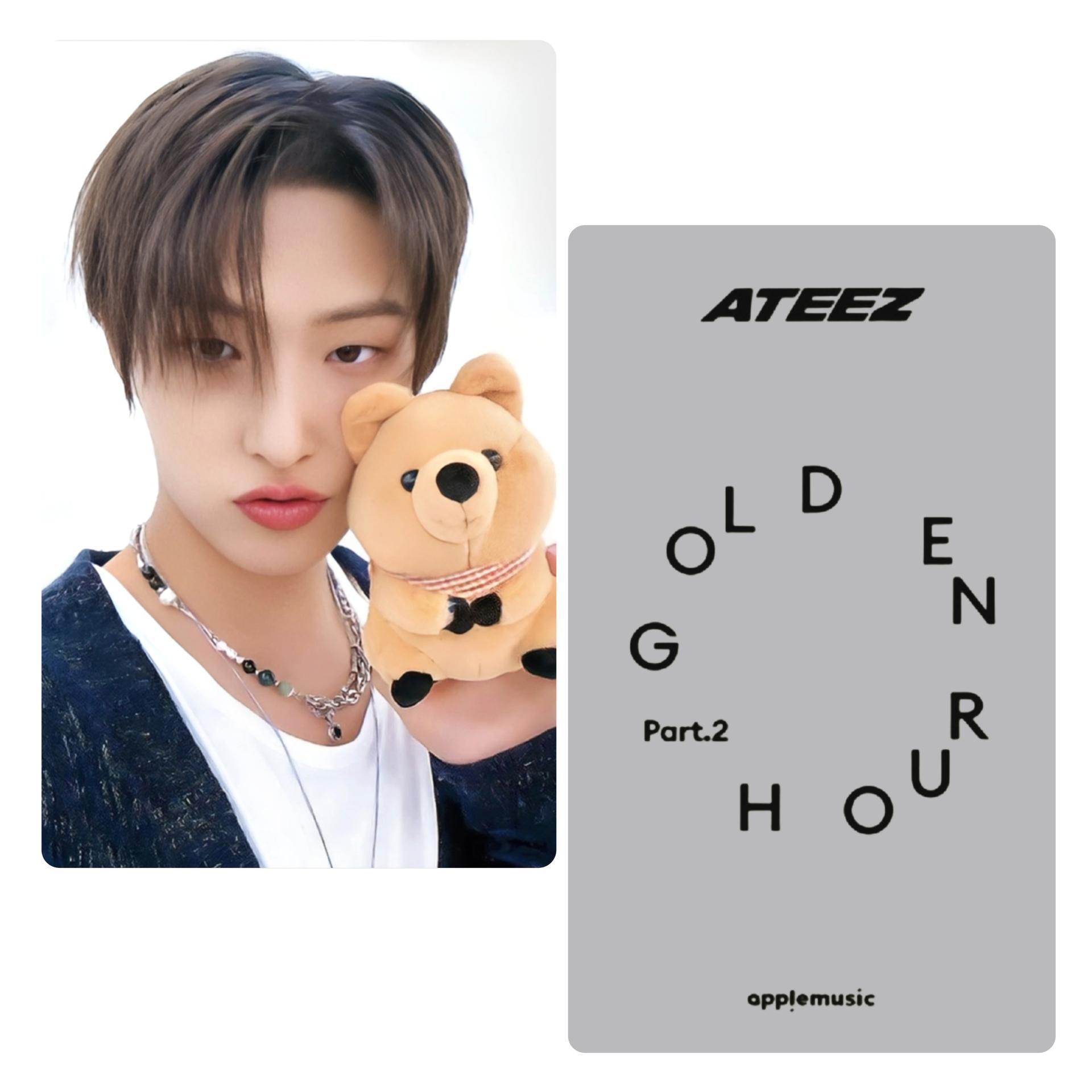 ATEEZ : Golden Hour 2 - Apple Music Quokka Photocards