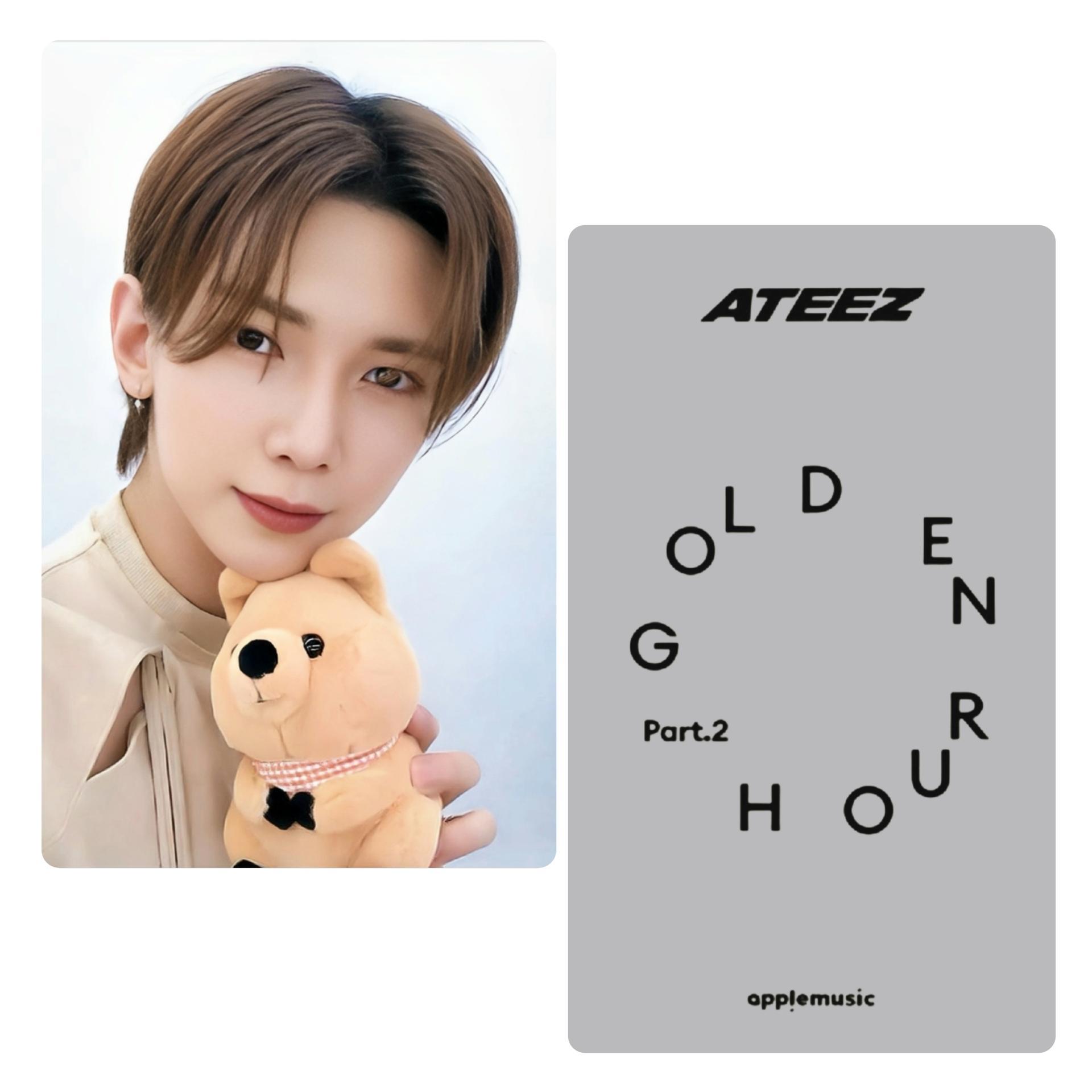 ATEEZ : Golden Hour 2 - Apple Music Quokka Photocards