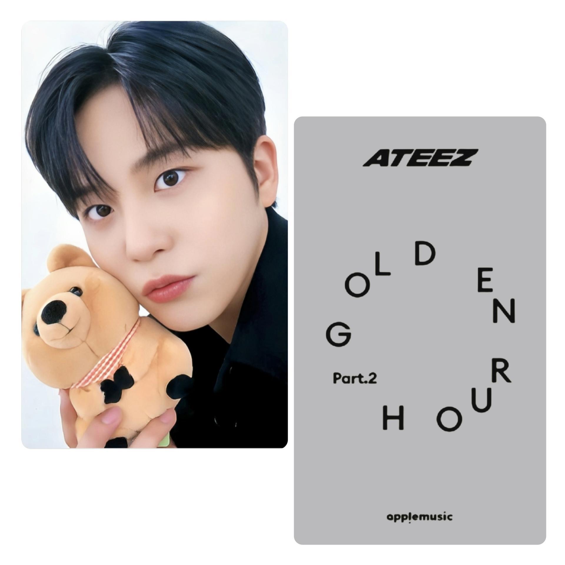 ATEEZ : Golden Hour 2 - Apple Music Quokka Photocards