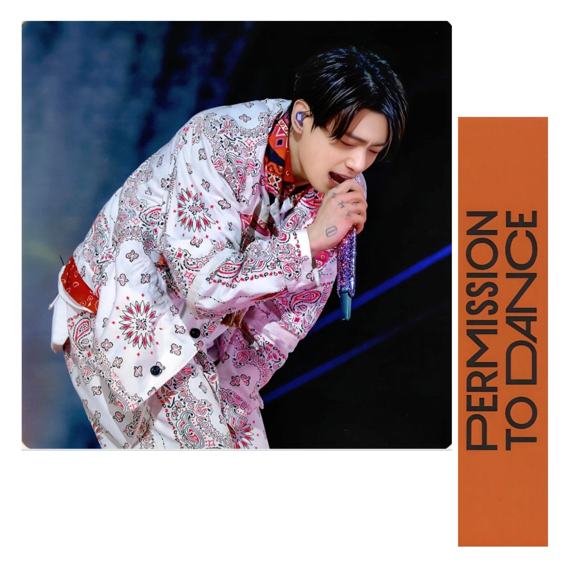 BTS - Permission To Dance Live On Stage Seoul QQ Postcards 