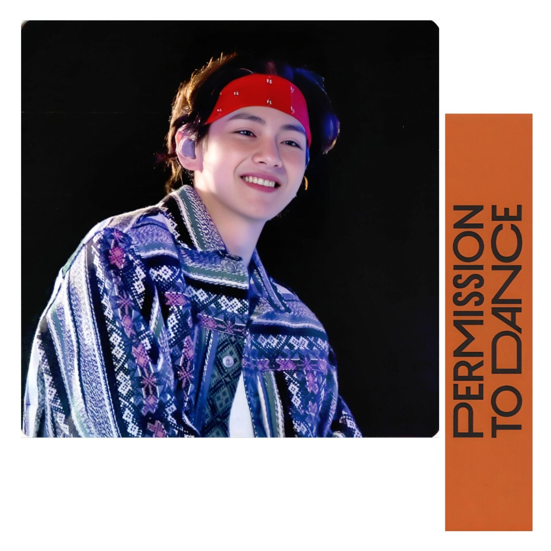 BTS - Permission To Dance Live On Stage Seoul QQ Postcards 