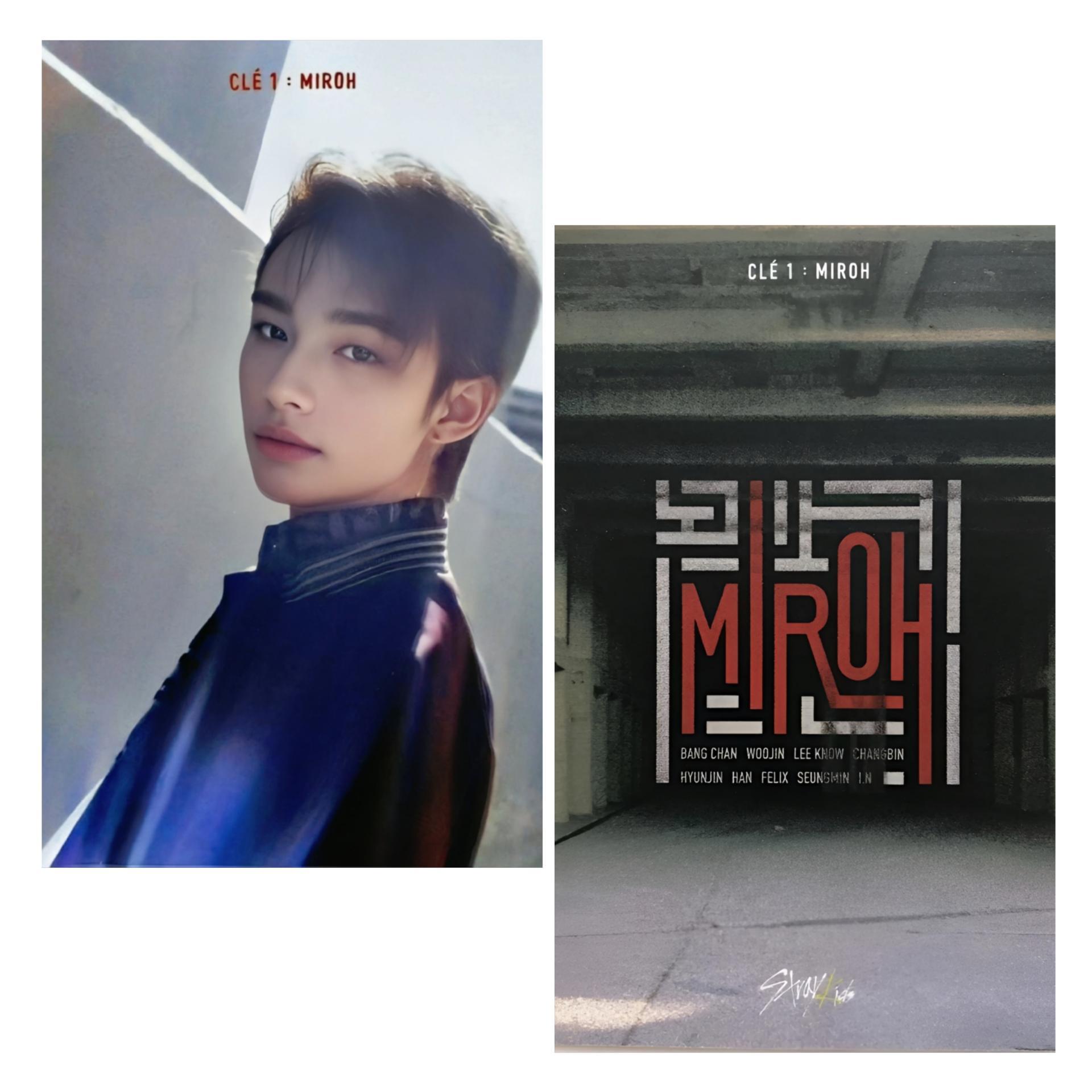 Stray Kids - Cle 1 Miroh Limited Version Photocards | Stay DeLulu!