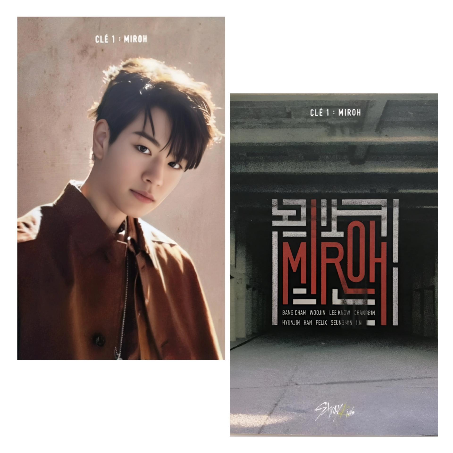 Stray Kids - Cle 1 Miroh Limited Version Photocards | Stay DeLulu!