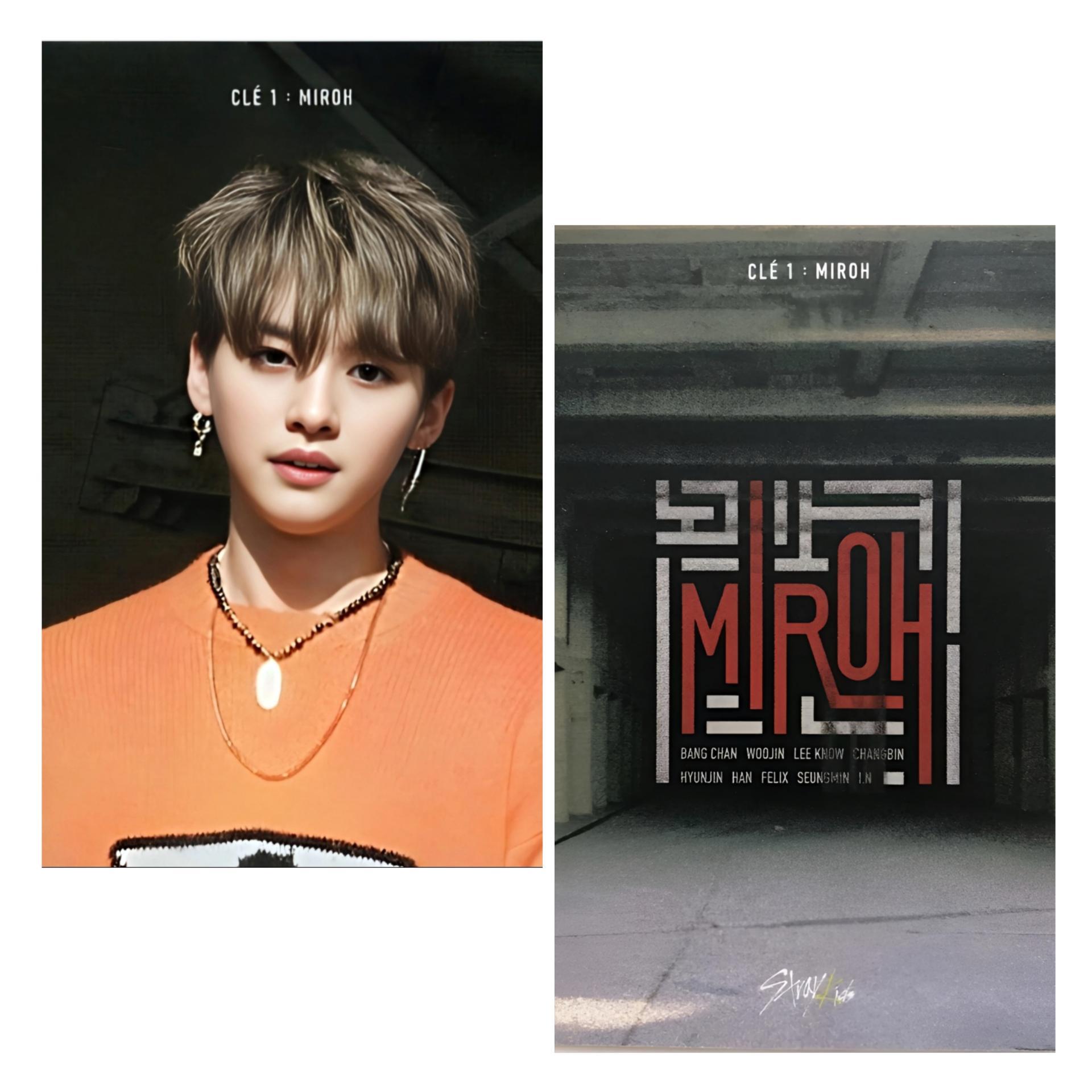 Stray Kids - Cle 1 Miroh Limited Version Photocards | Stay DeLulu!