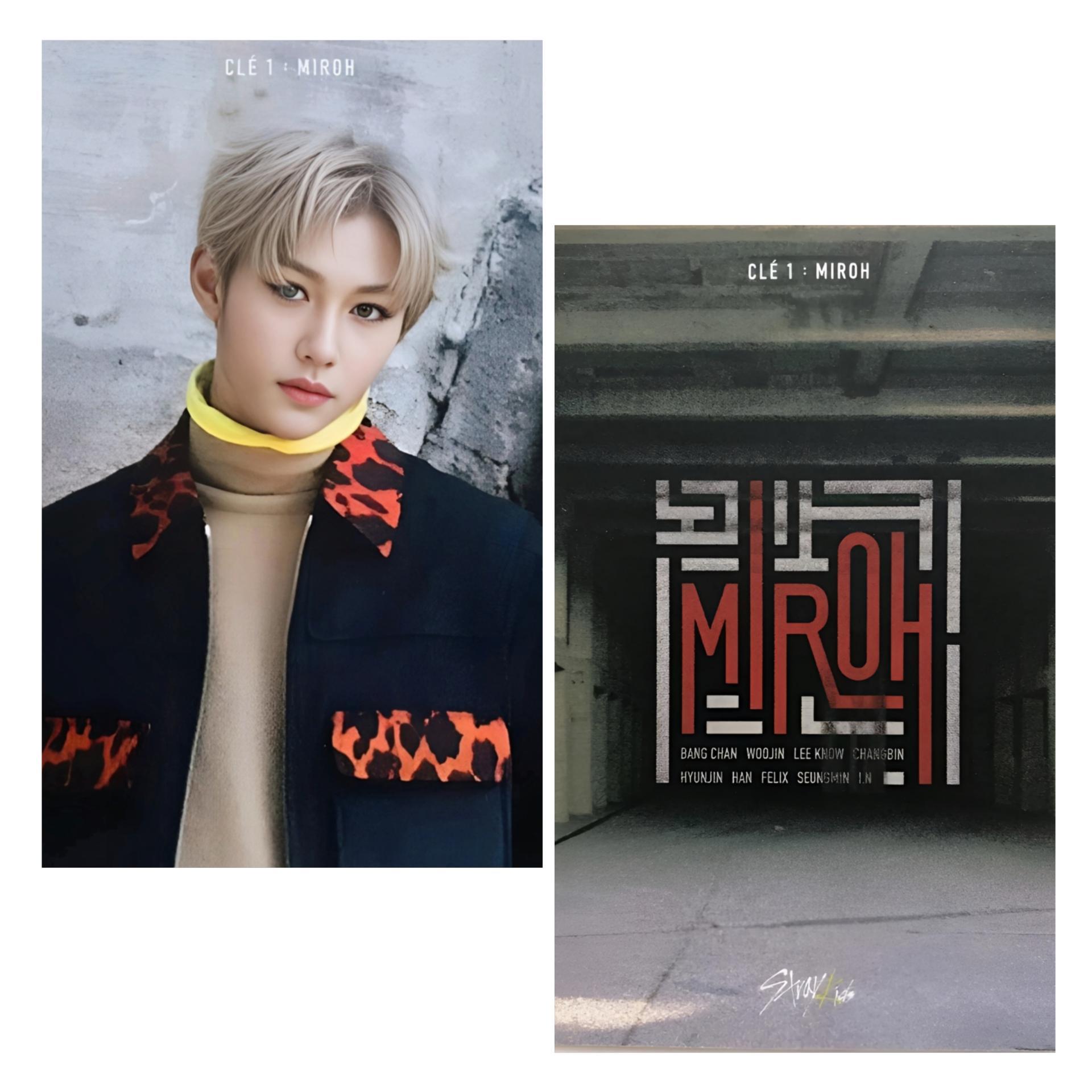 Stray Kids - Cle 1 Miroh Limited Version Photocards | Stay DeLulu!