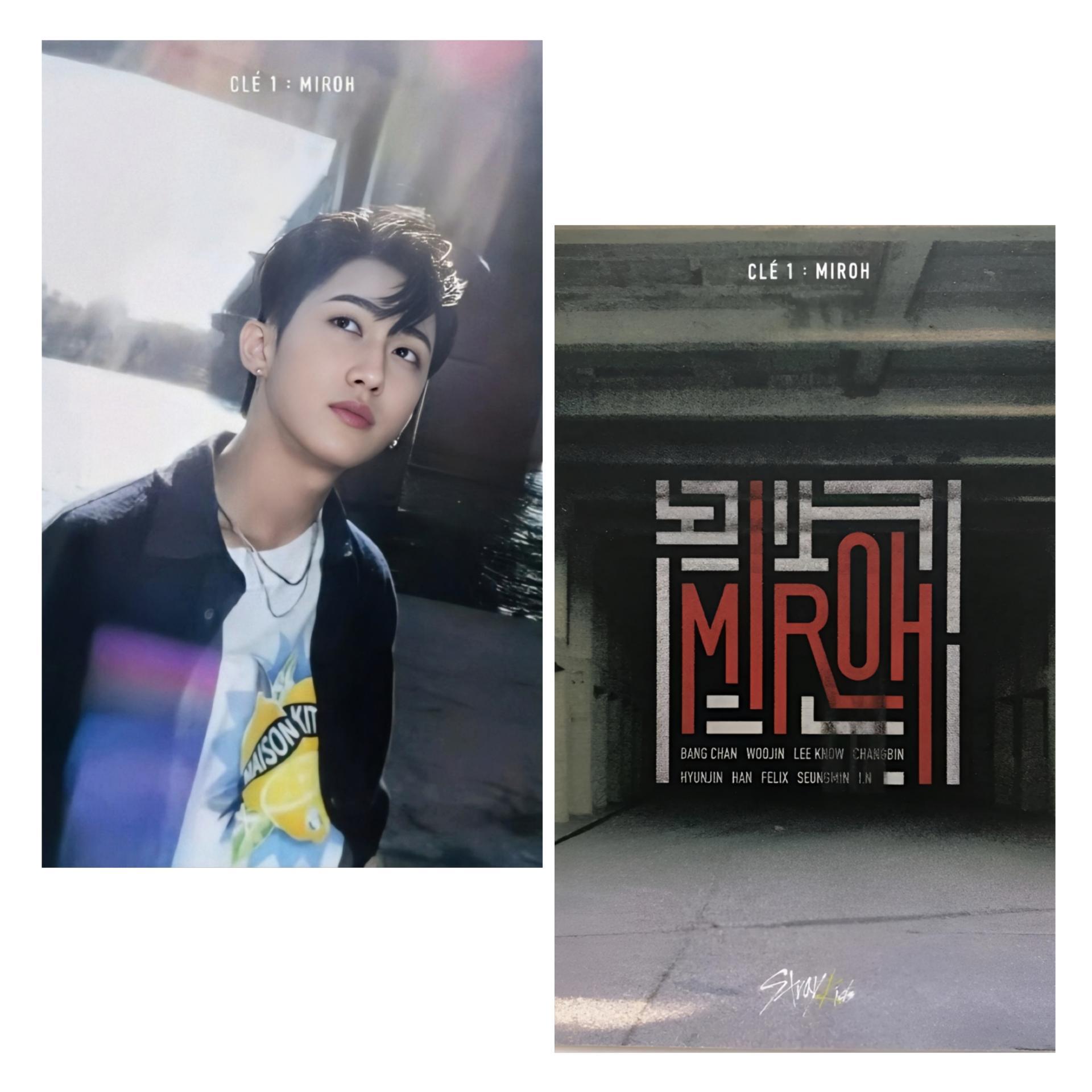 Stray Kids - Cle 1 Miroh Limited Version Photocards | Stay DeLulu!