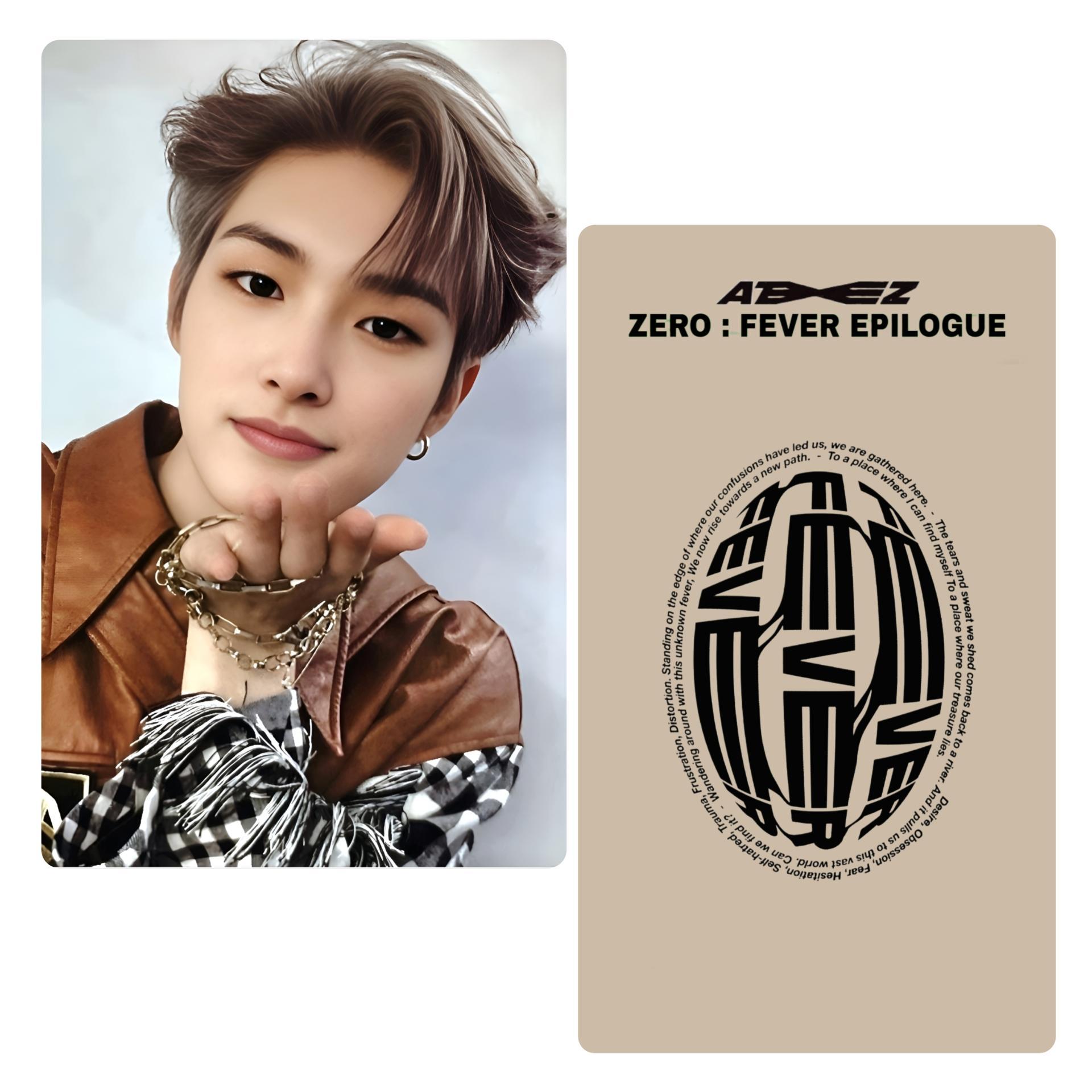 ATEEZ : Mingi - Zero Fever Photocards | Stay DeLulu!