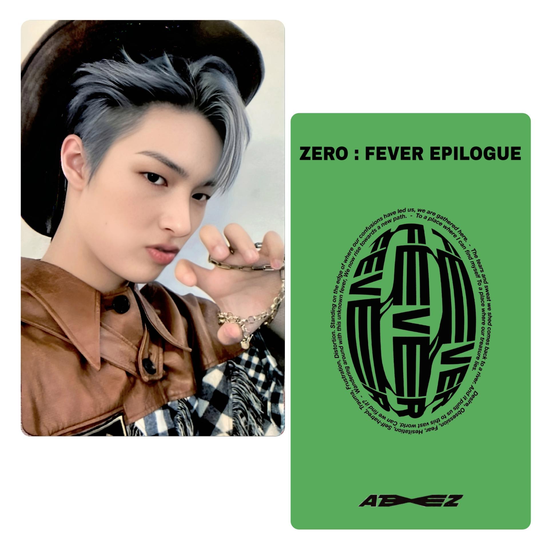 ATEEZ : Mingi - Zero Fever Photocards 