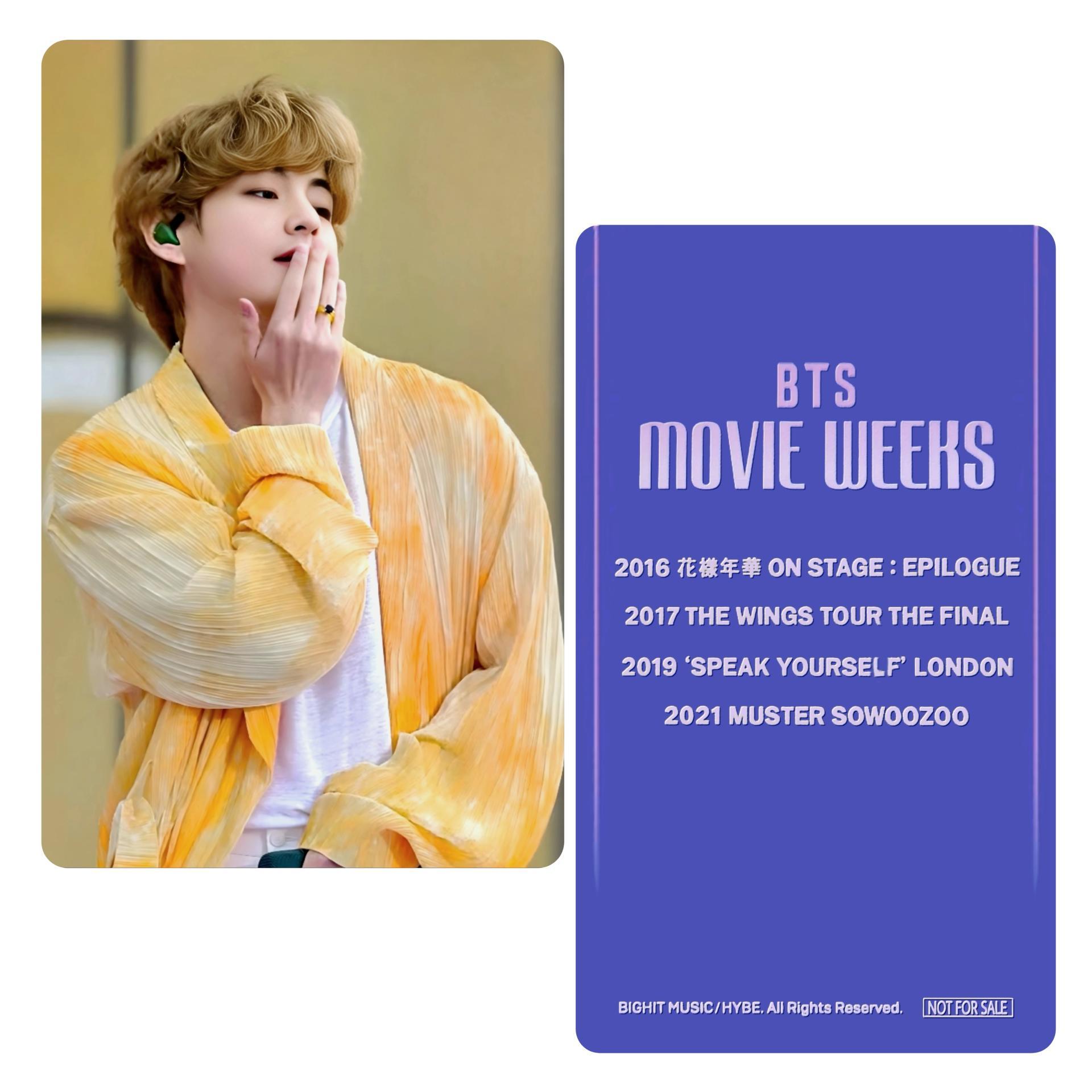 BTS - Movie Weeks Photocards | Stay DeLulu!