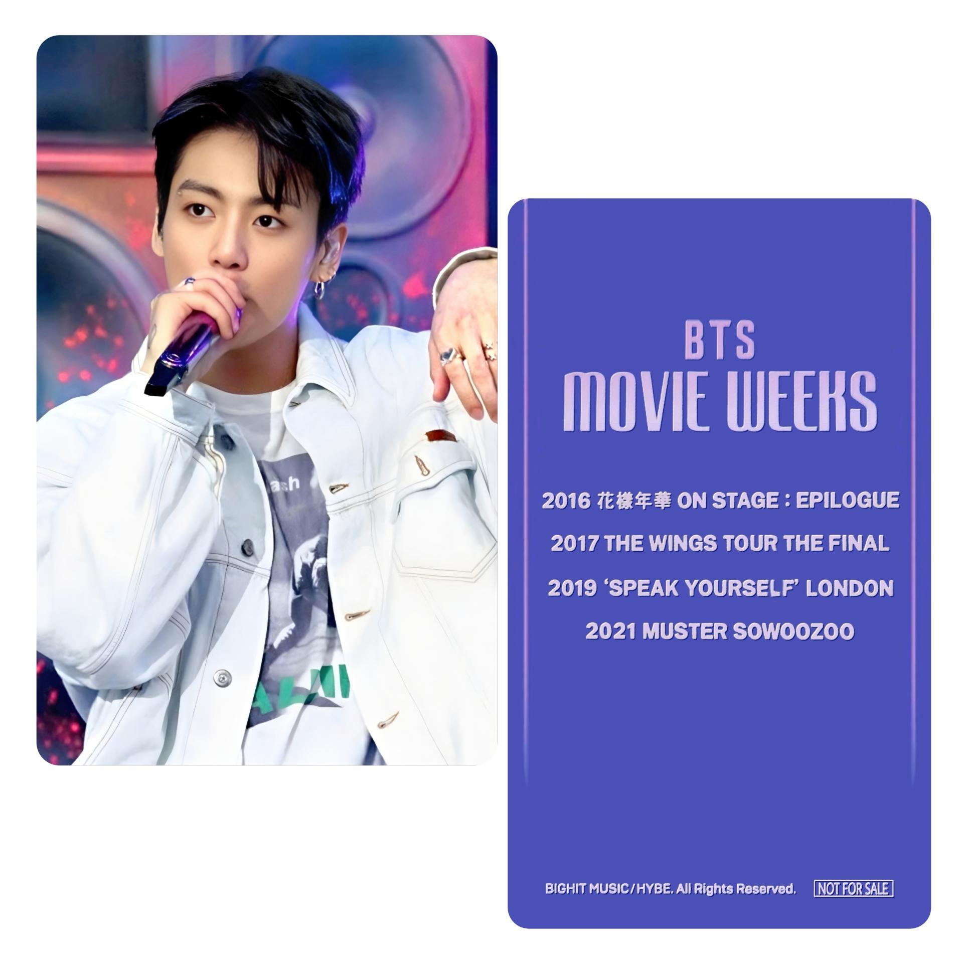 BTS - Movie Weeks Photocards | Stay DeLulu!