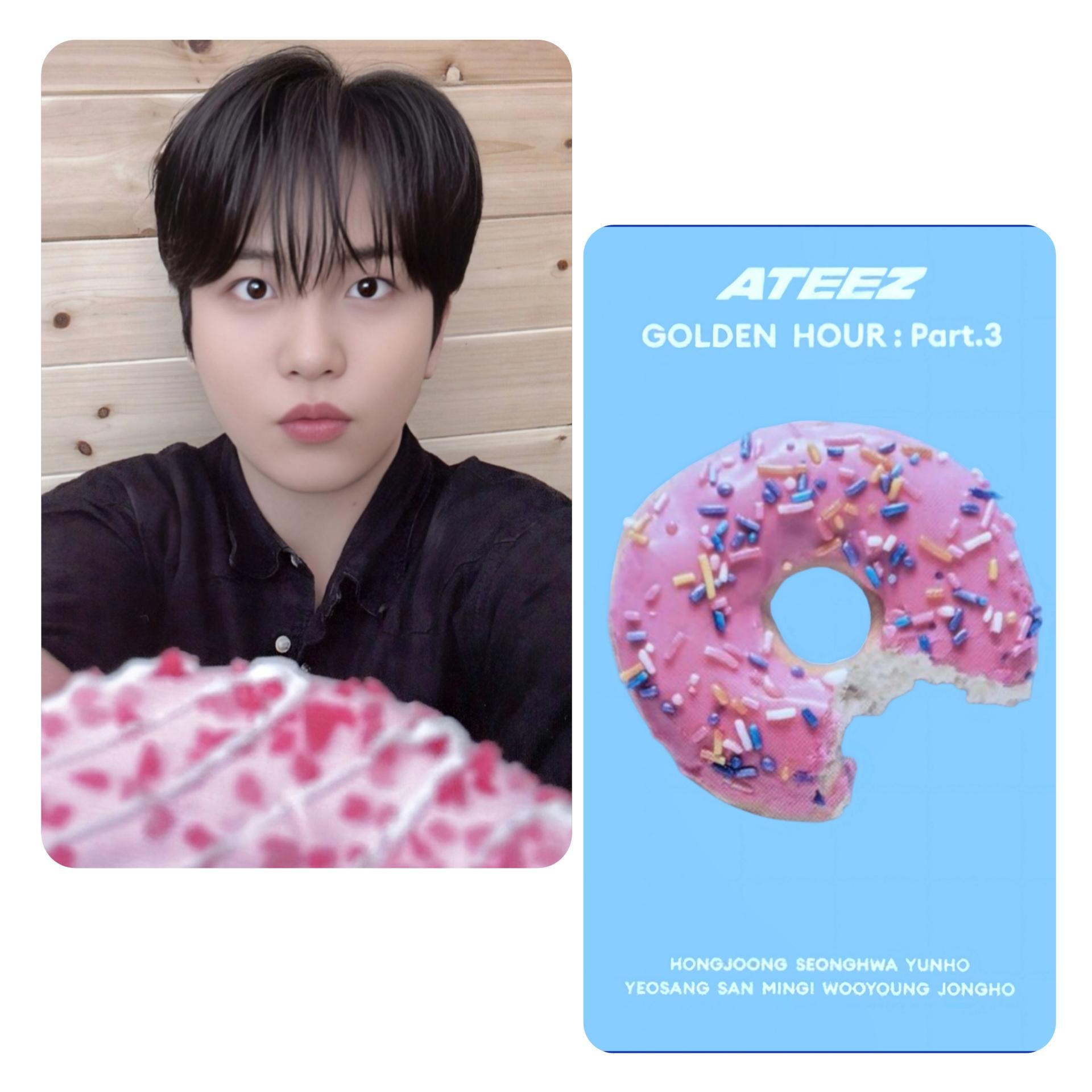 ATEEZ : Golden Hour 3 - Toktoq Donut POB Photocards