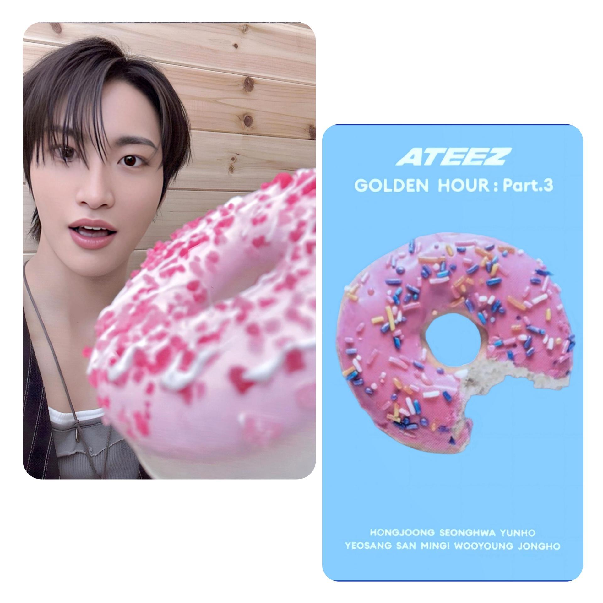 ATEEZ : Golden Hour 3 - Toktoq Donut POB Photocards
