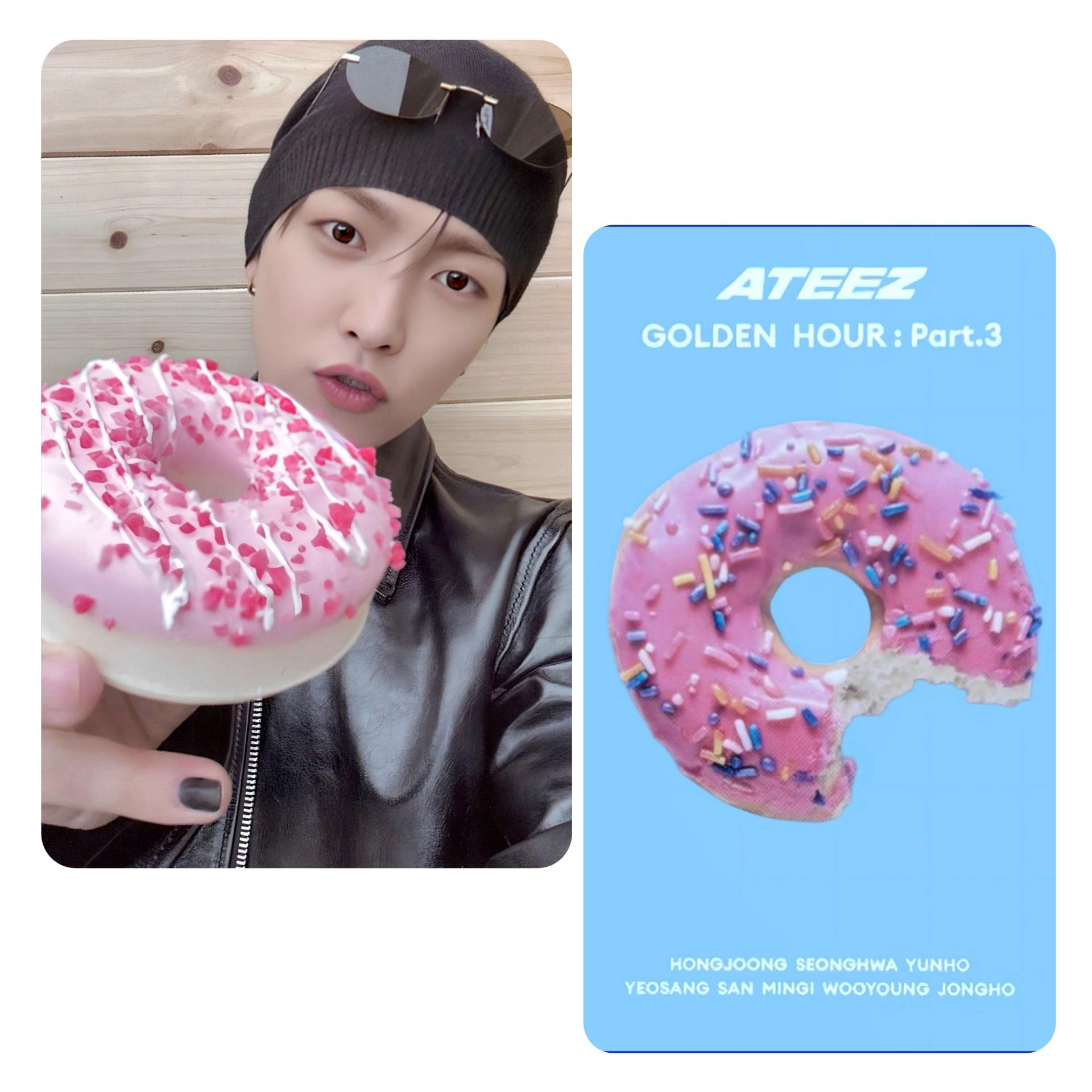 ATEEZ : Golden Hour 3 - Toktoq Donut POB Photocards