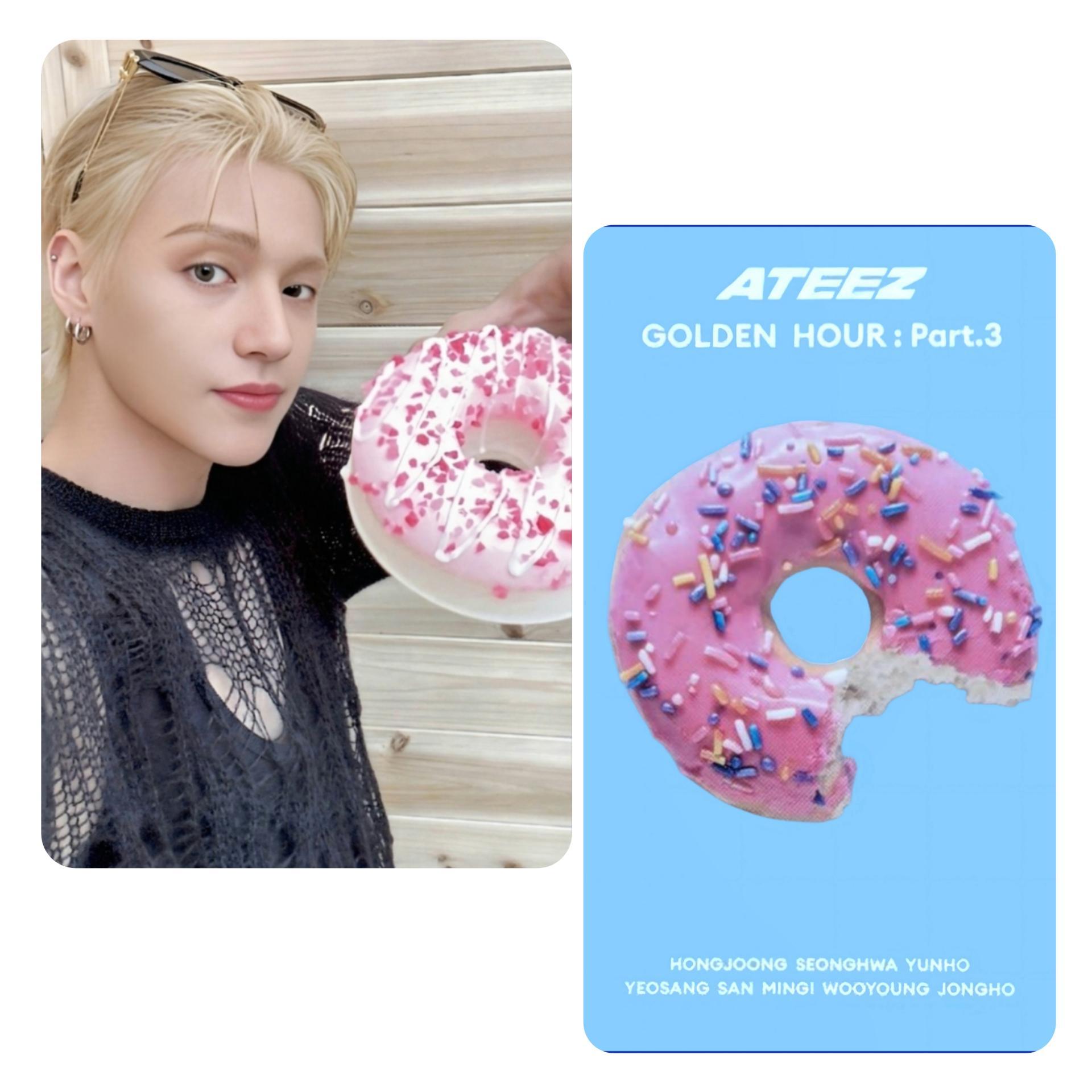 ATEEZ : Golden Hour 3 - Toktoq Donut POB Photocards