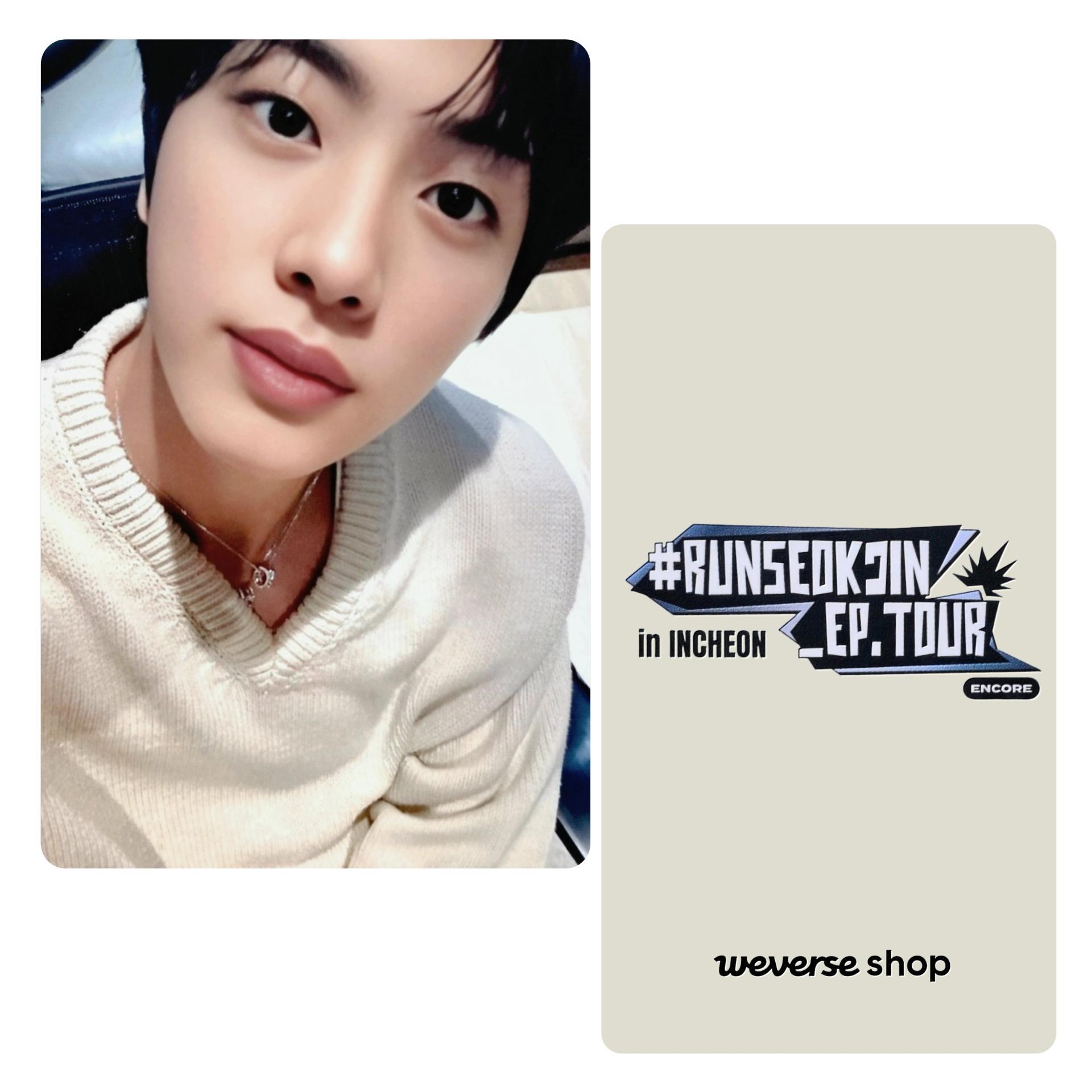 Jin : Run Seokjin - Album Pick Up LD Photo Cards 
