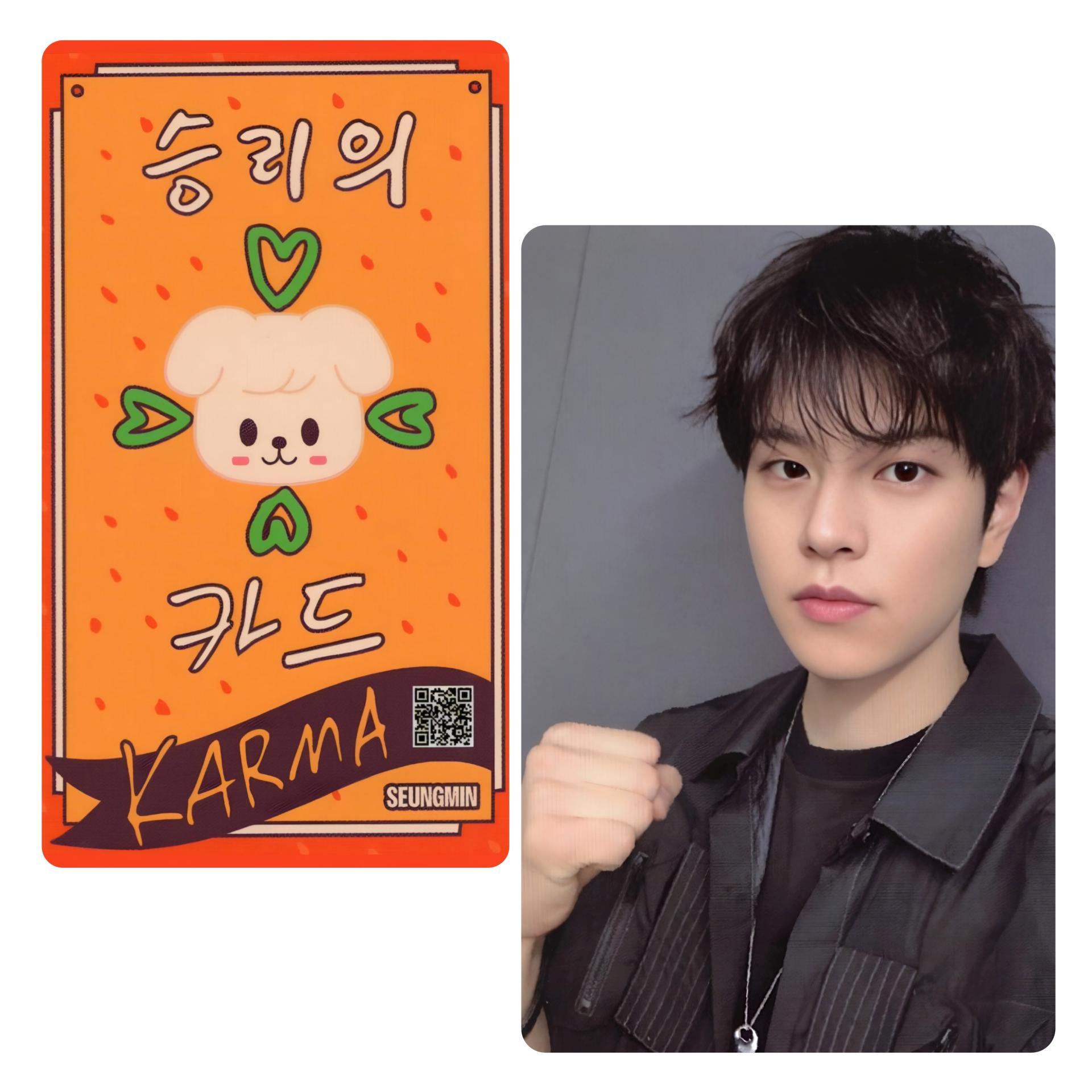 Stray Kids : Karma Fans Shop Lucky Draw Photocards