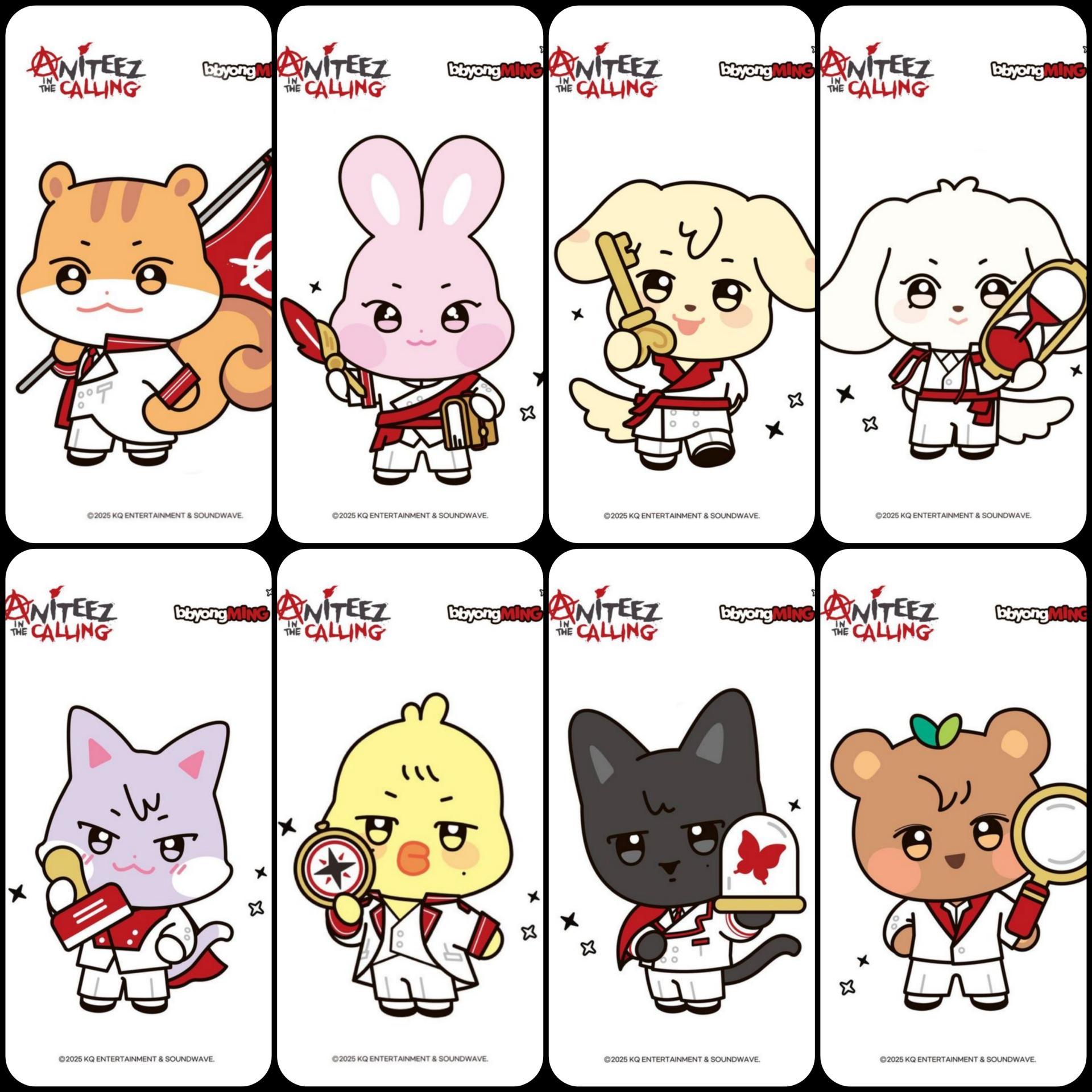 ATEEZ : Aniteez : In the Calling Pop Up Photocards