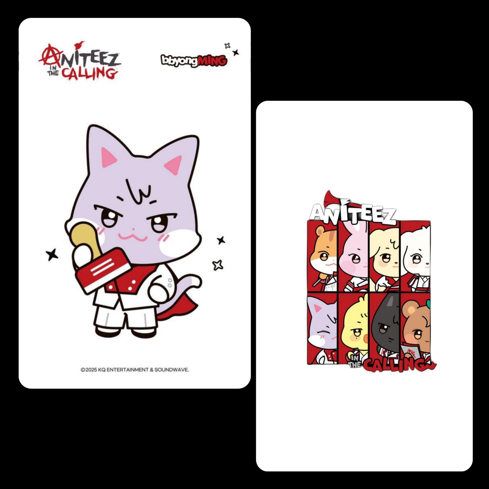 ATEEZ : Aniteez : In the Calling Pop Up Photocards