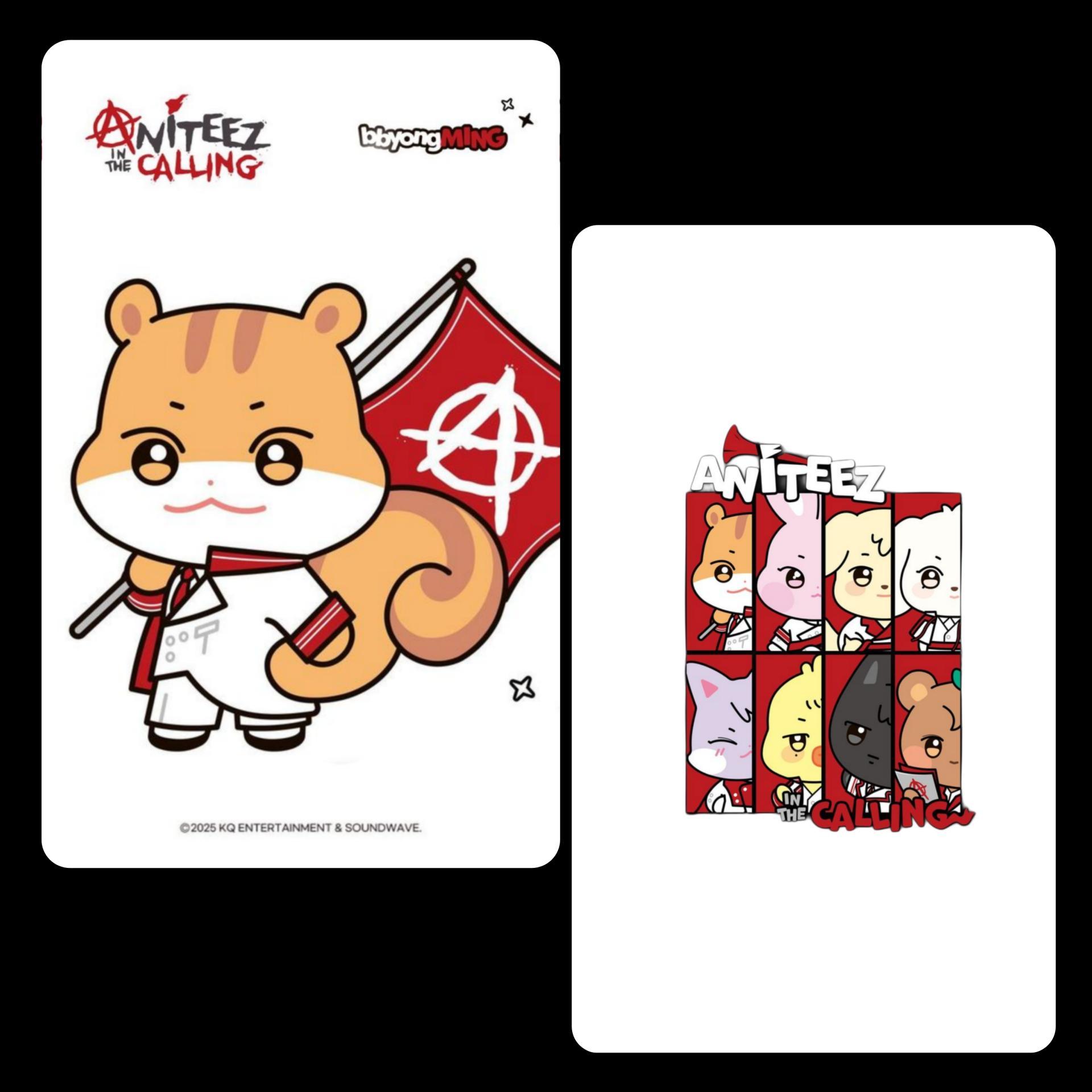 ATEEZ : Aniteez : In the Calling Pop Up Photocards