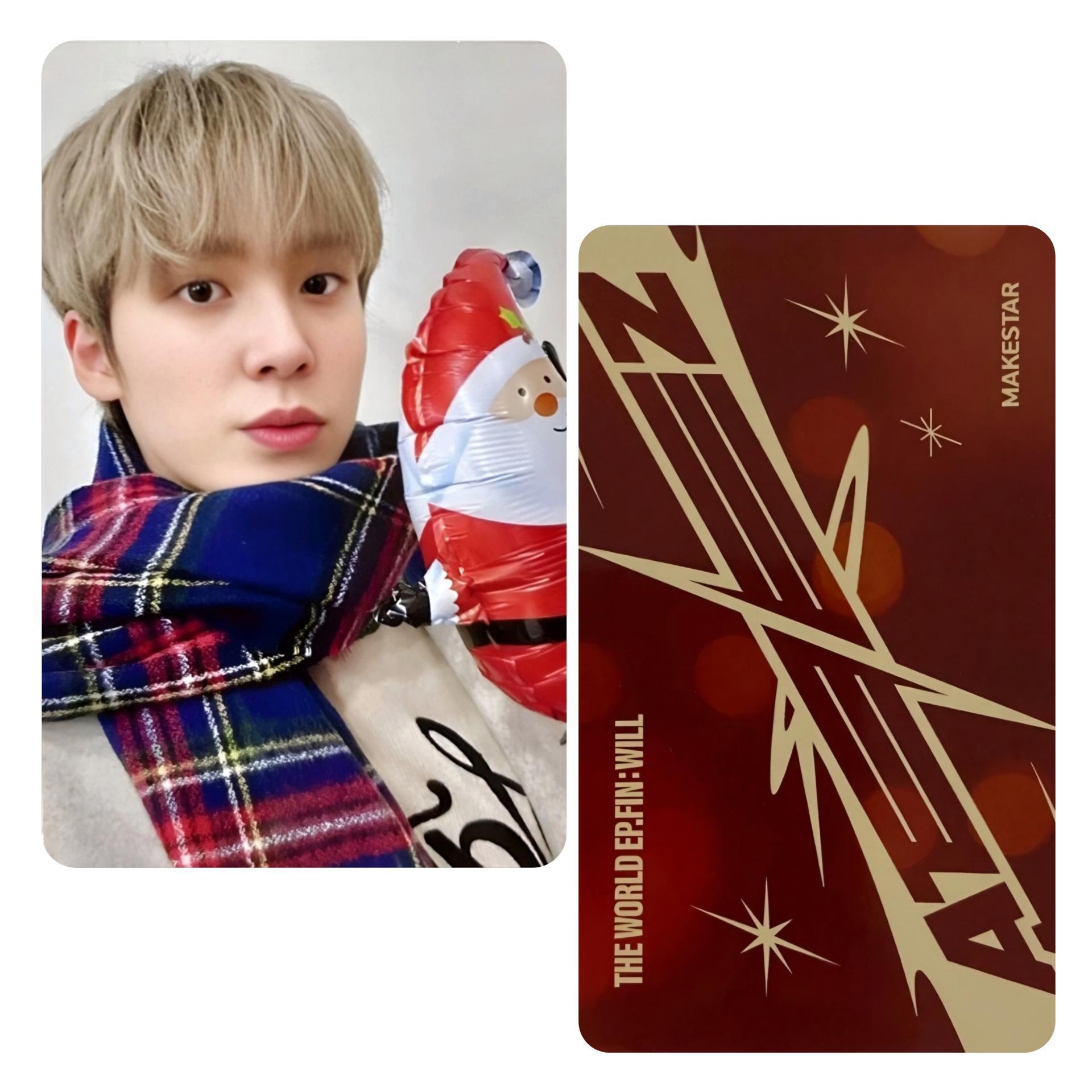 Ateez : Yunho - World Ep.Fin: Will Makestar WInner Photocards
