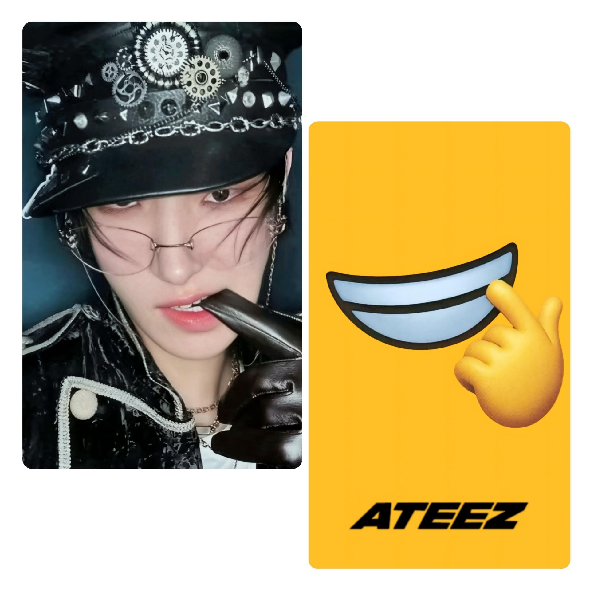 Ateez : Golden Hour 4 Vinyl Flirt Photocards | Stay DeLulu!