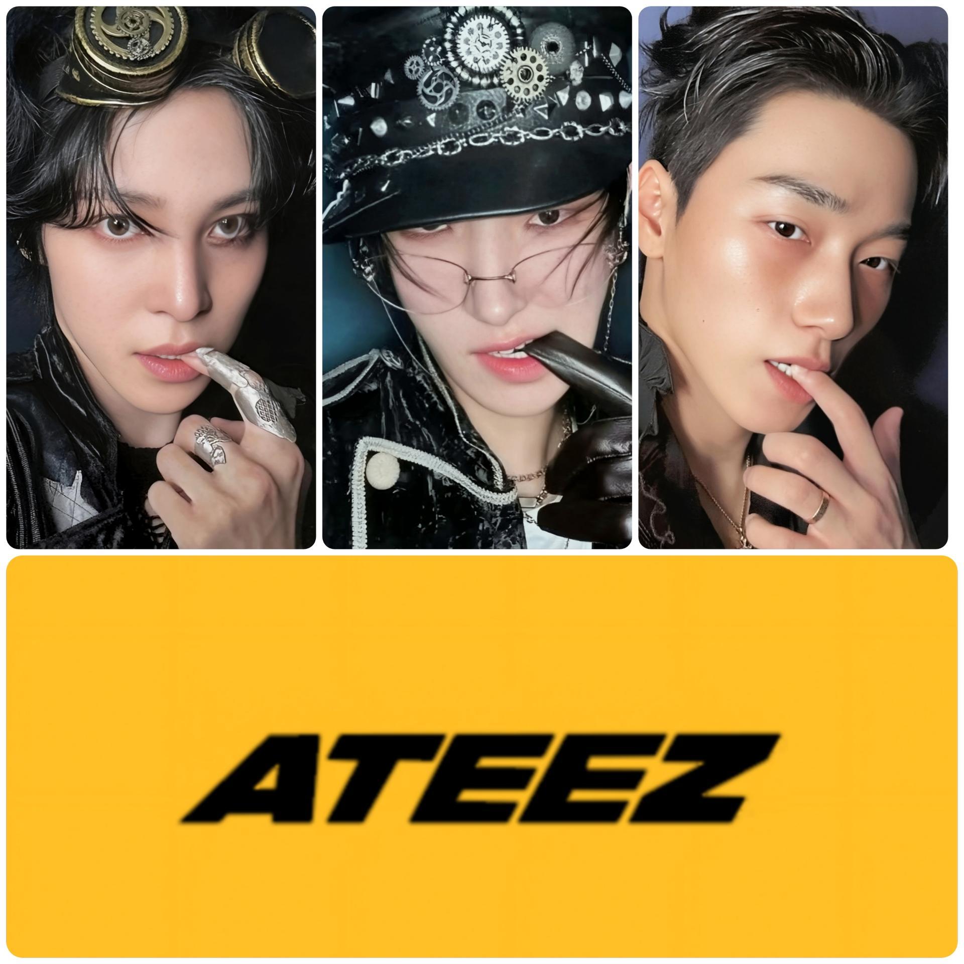 Ateez : Golden Hour 4 Vinyl Flirt Photocards