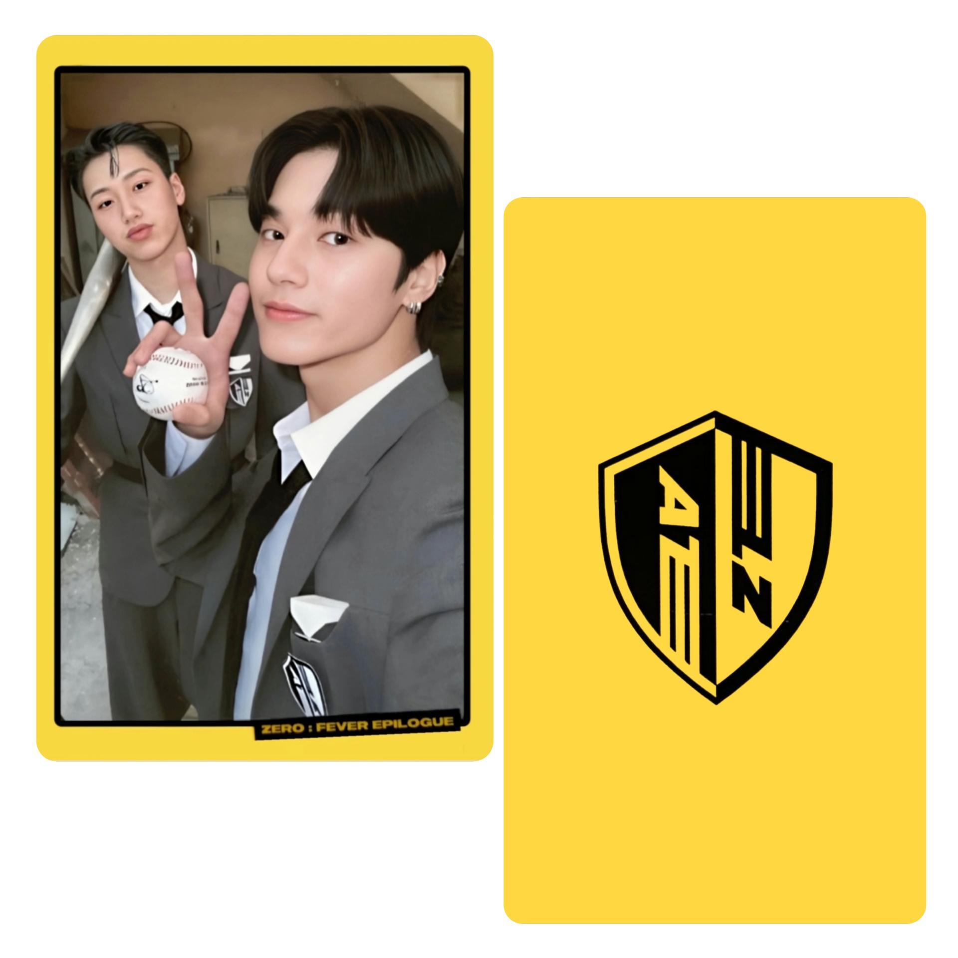 Ateez : Zero Fever Streaming Event Unit Photocards 