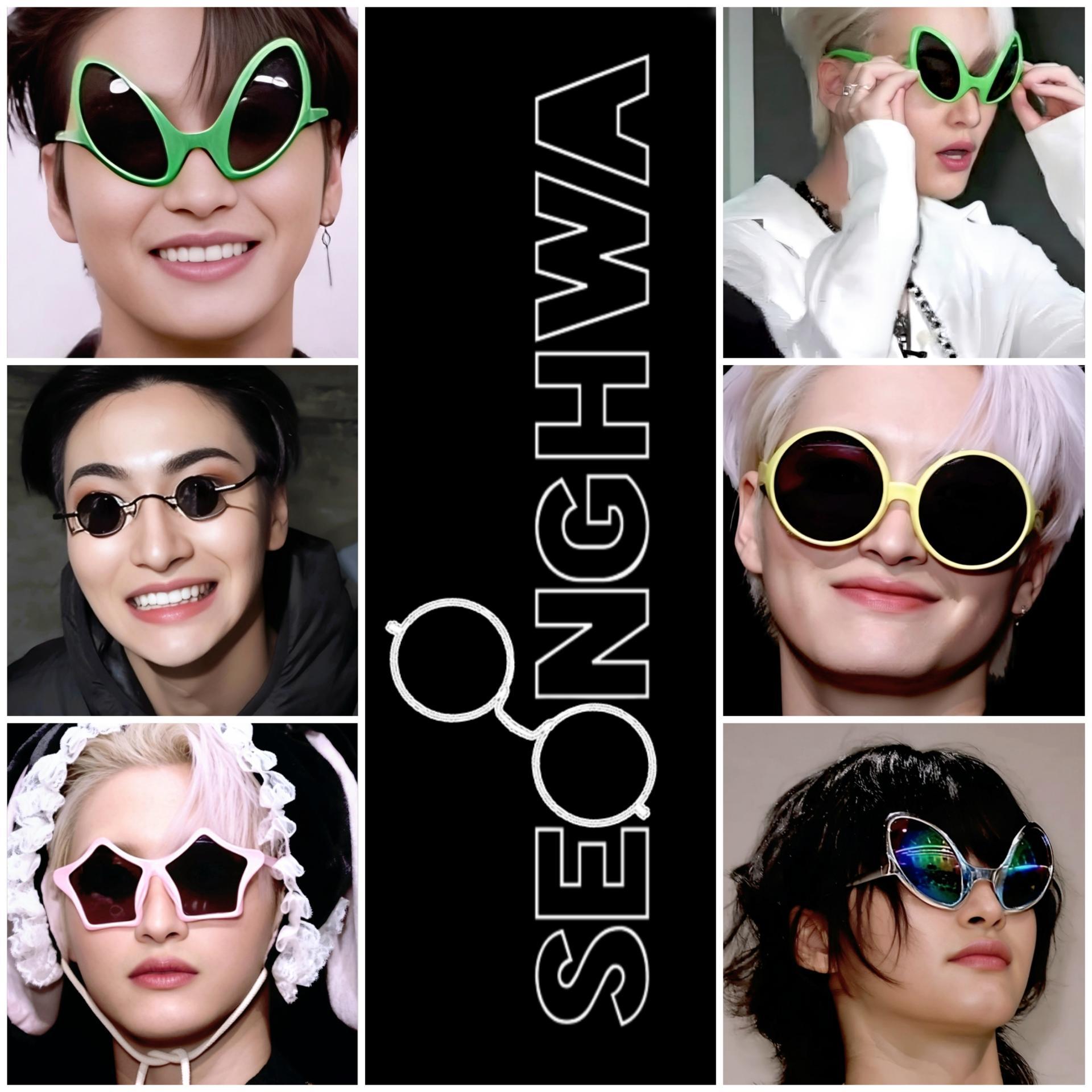 Ateez : Seonghwa in Glasses Photocards