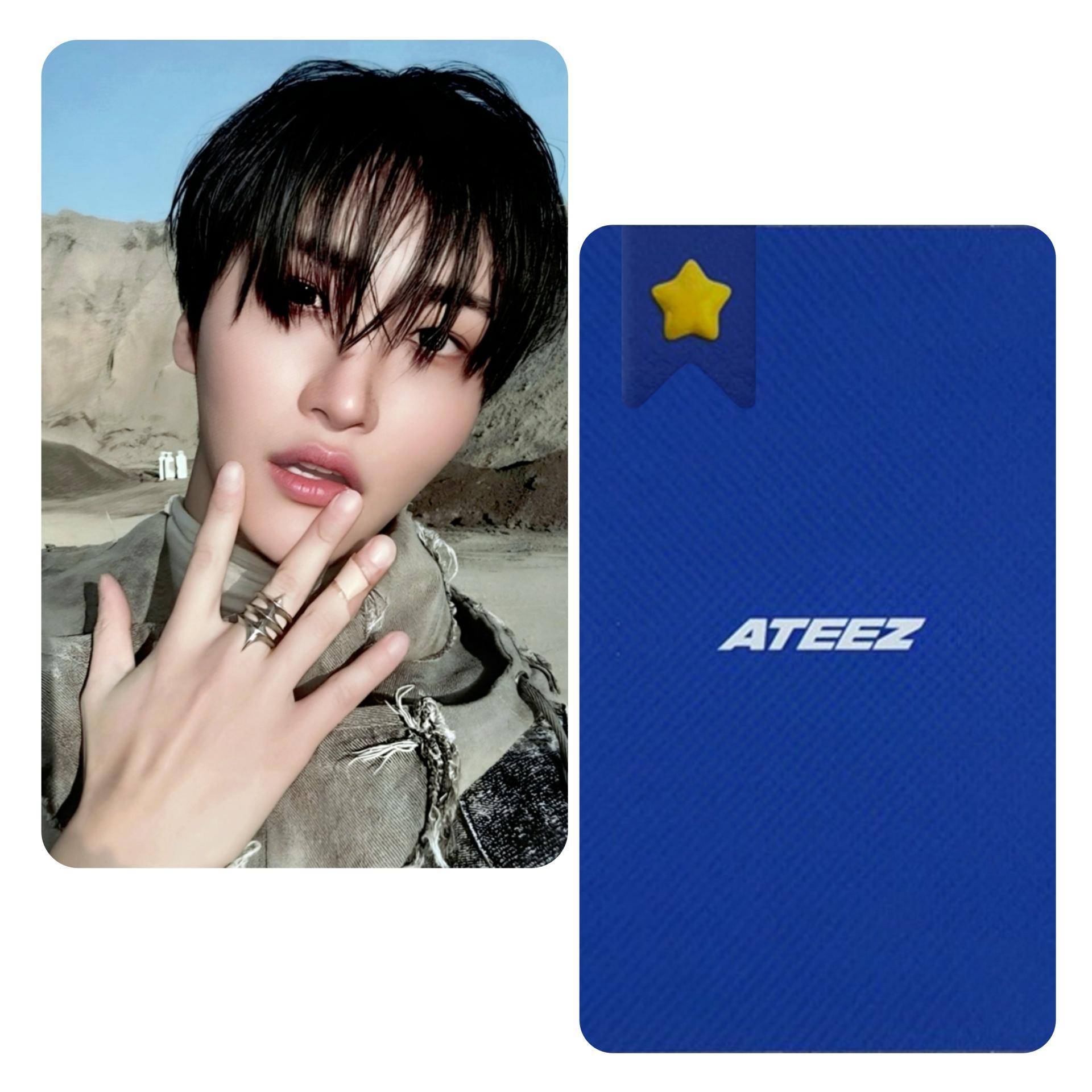Ateez : Golden Hour 4 Hello82 FYP Pop Up Photocards Seonghwa