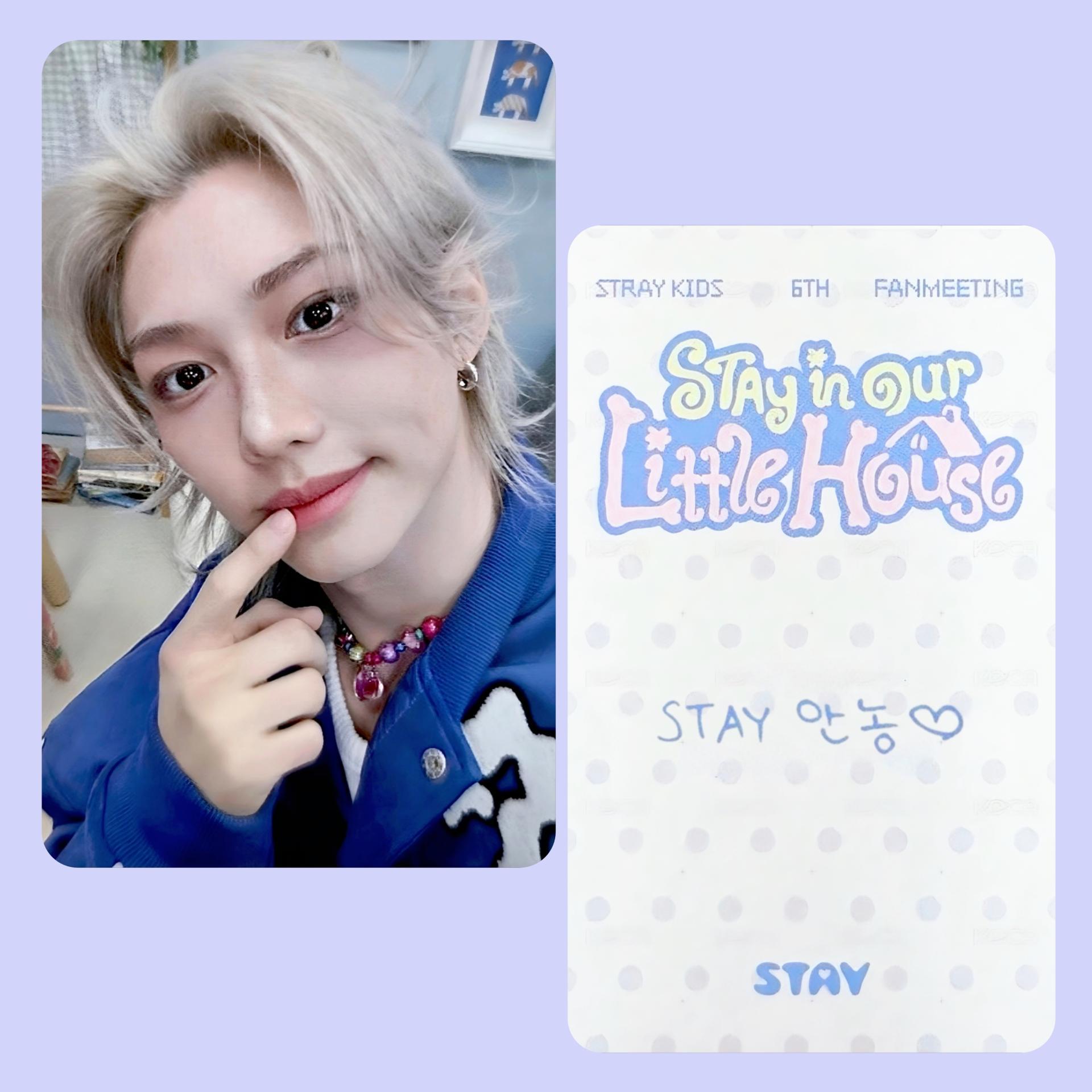 Stray Kids : Stay in our Little House -Day 1 Admission Photocards