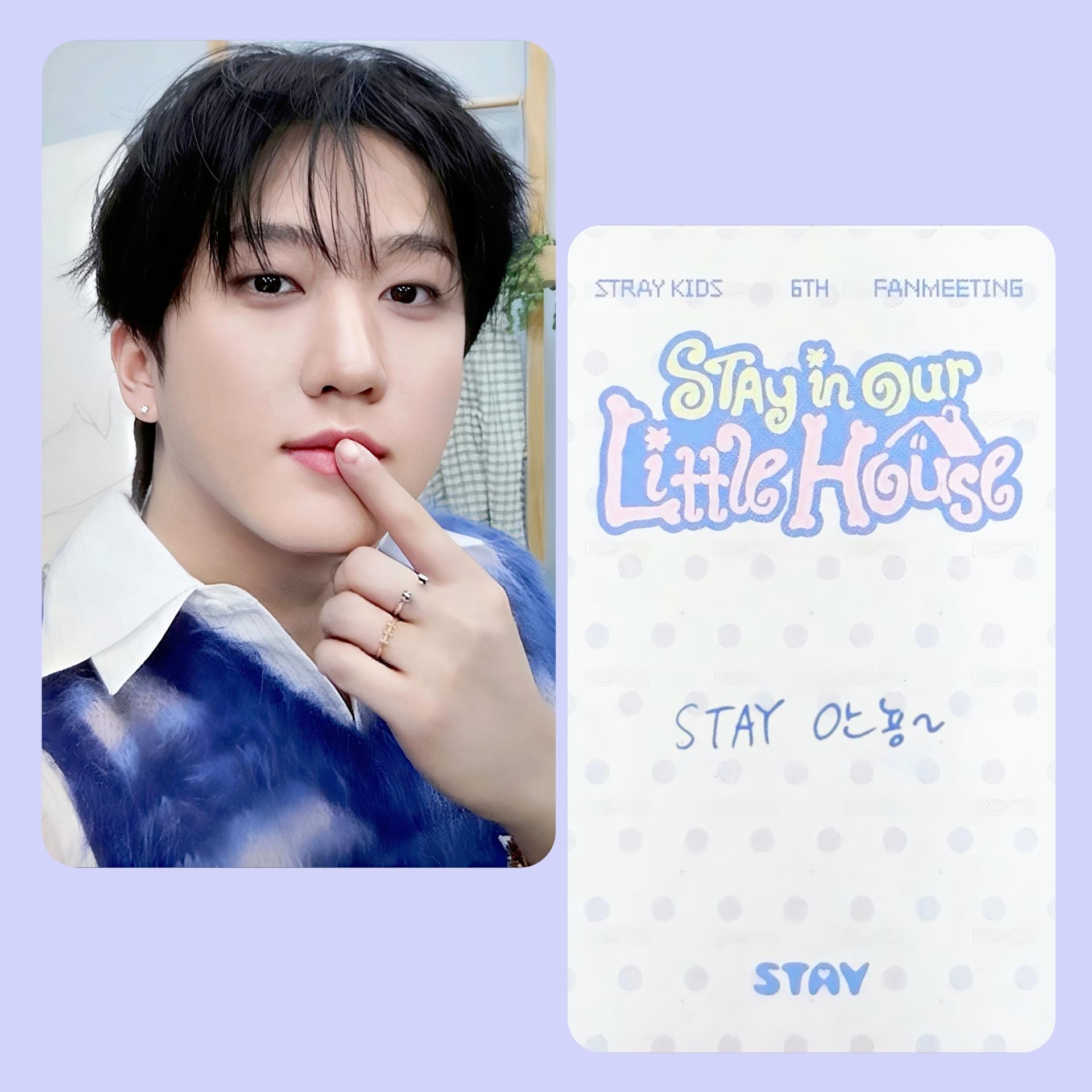 Stray Kids : Stay in our Little House -Day 1 Admission Photocards