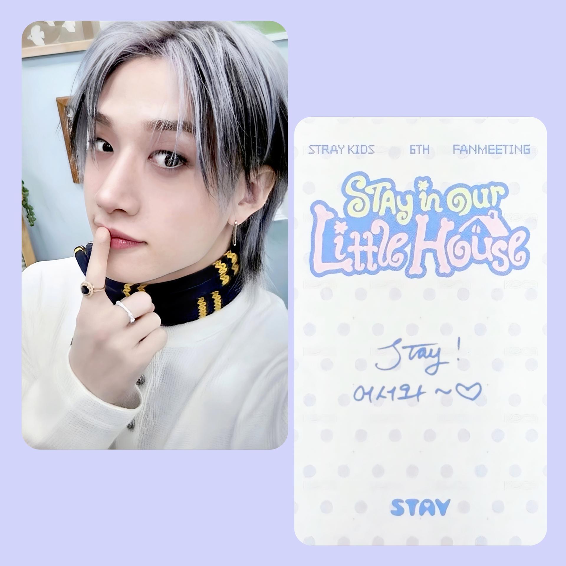 Stray Kids : Stay in our Little House -Day 1 Admission Photocards