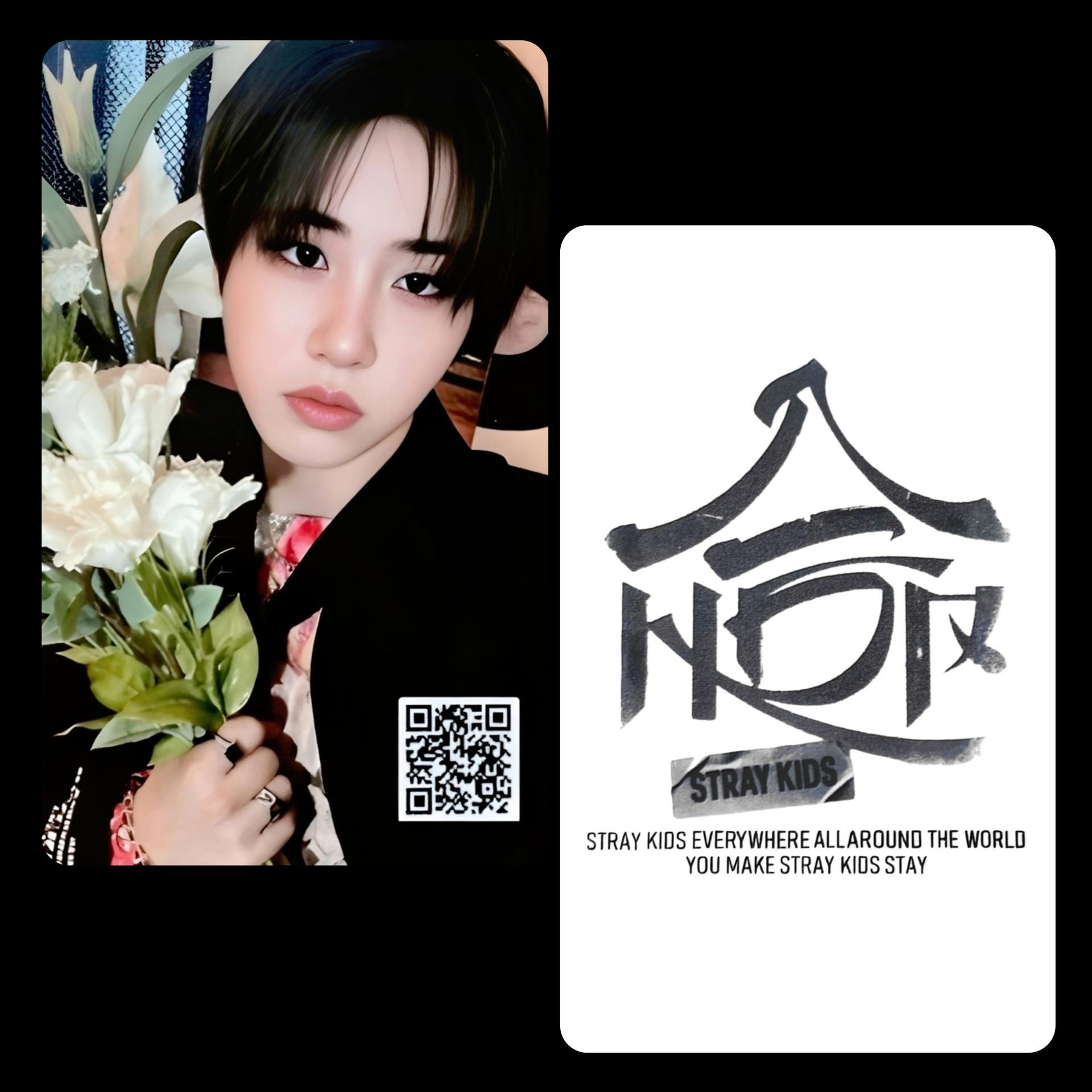 Stray Kids - Hop Real Touch Pop Up QR Photocards 