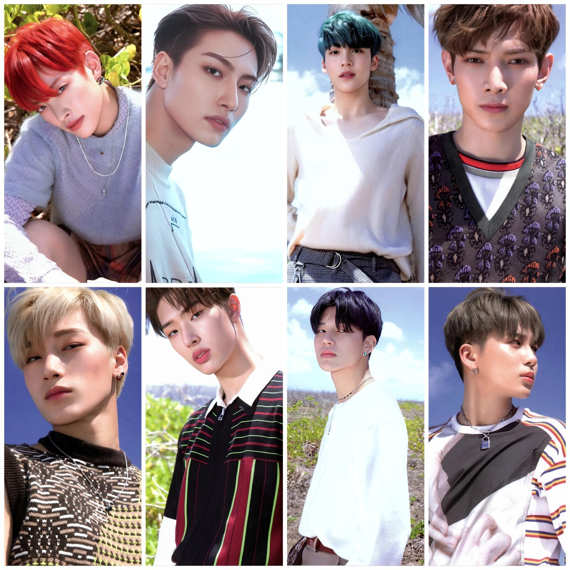 ATEEZ : Treasure Ep3 One to All Wave Ver - MMT POB Photocards
