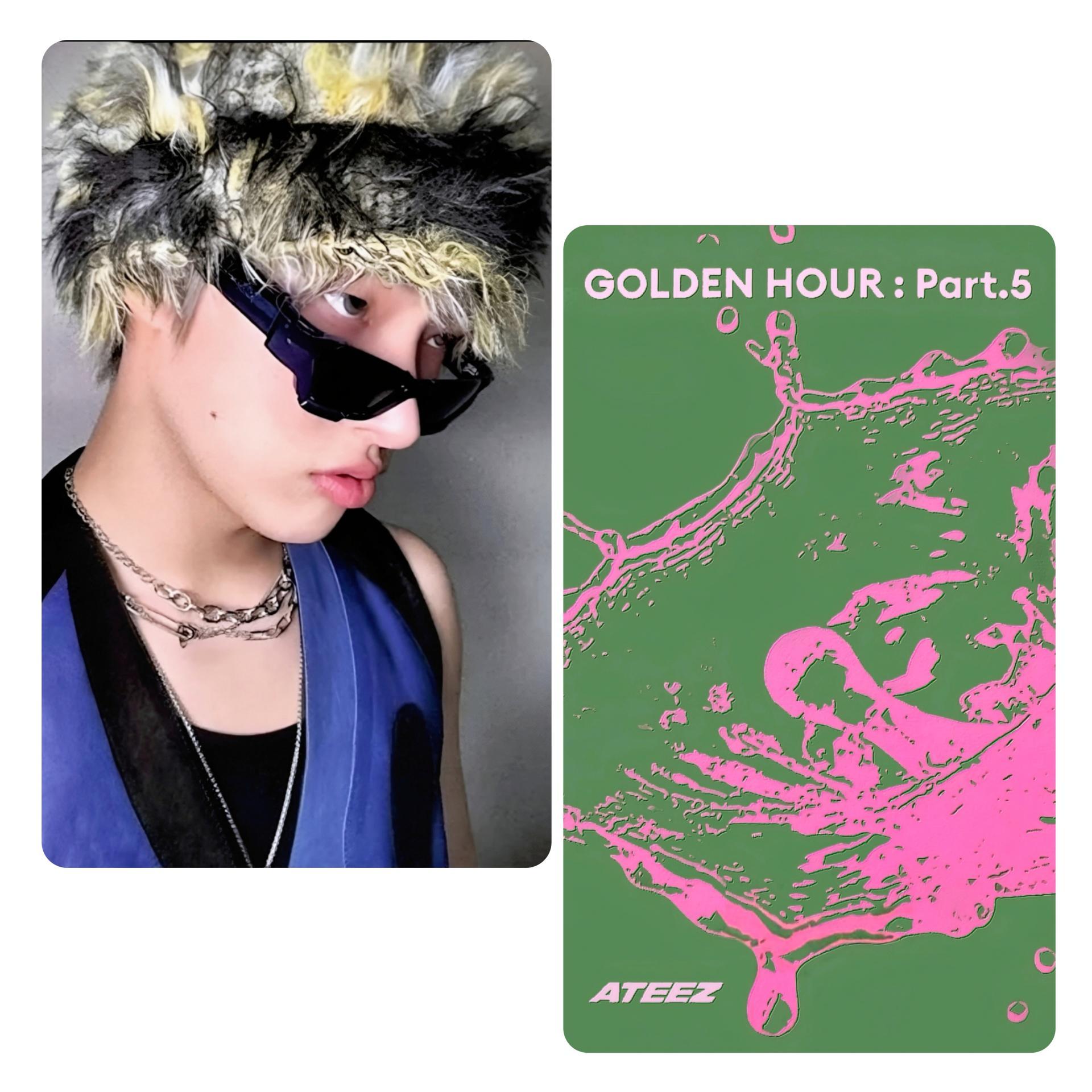 ATEEZ : Golden Hour 5  Pop-Up Lottery - HMPH Photocards Mingi