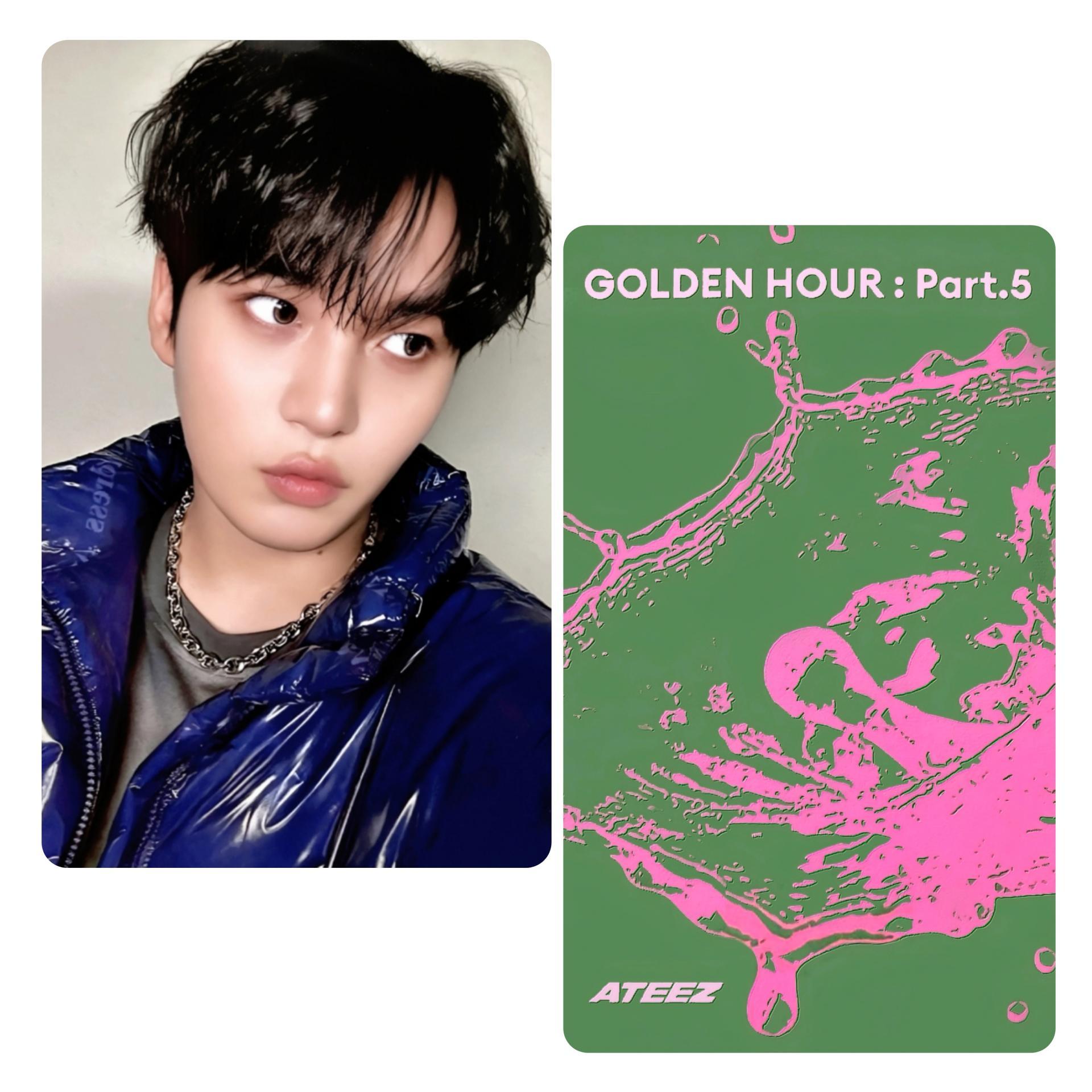 ATEEZ : Golden Hour 5  Pop-Up Lottery - HMPH Photocards Jongho