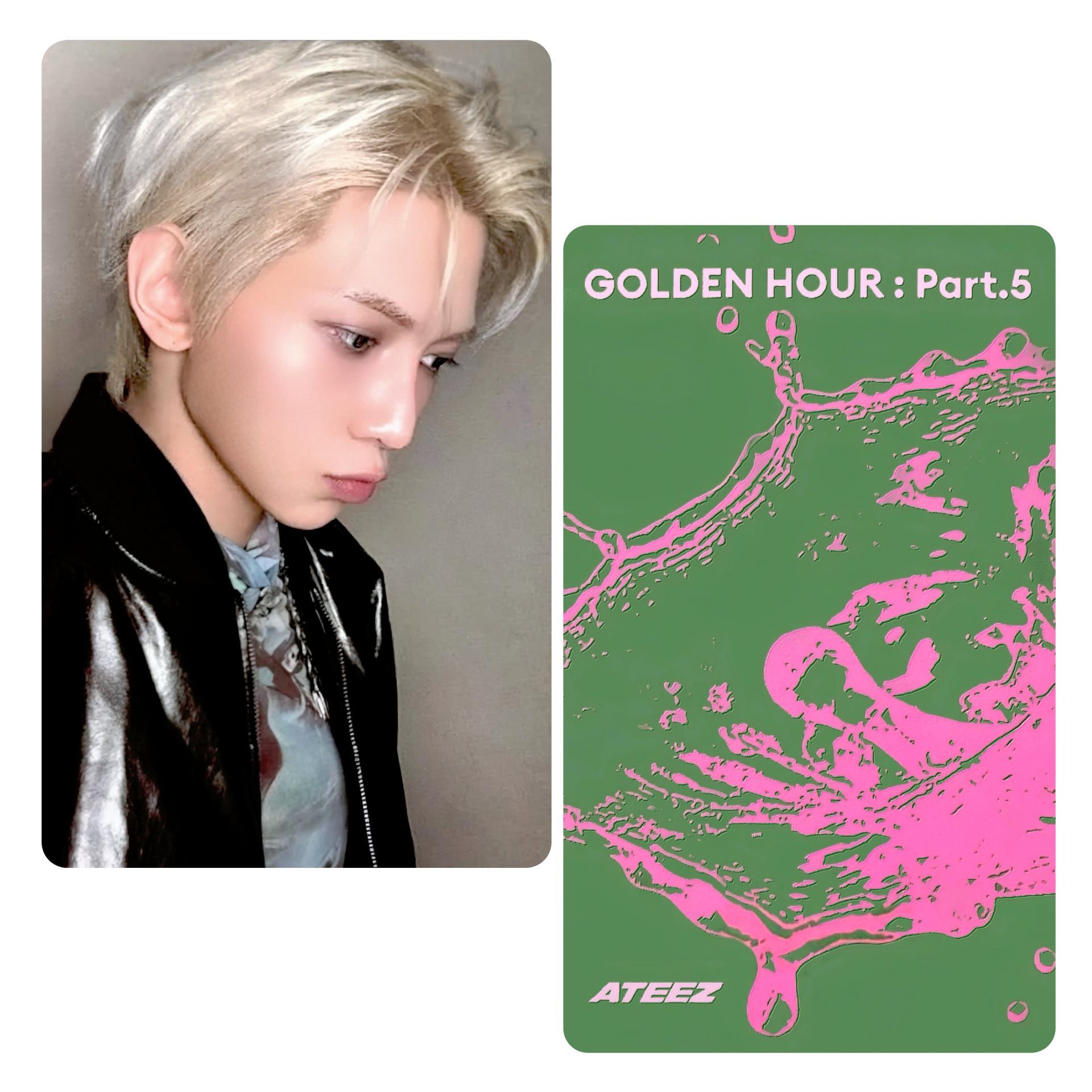ATEEZ : Golden Hour 5  Pop-Up Lottery - HMPH Photocards Yeosang