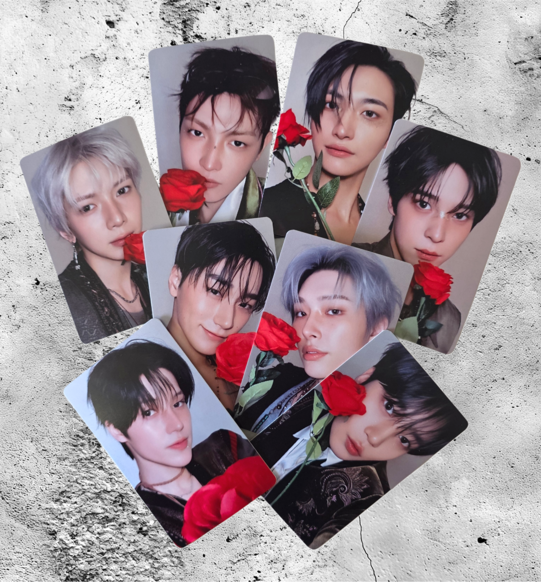 ATEEZ : Golden Hour 5  Apple Music Digipack War of Roses Photocards