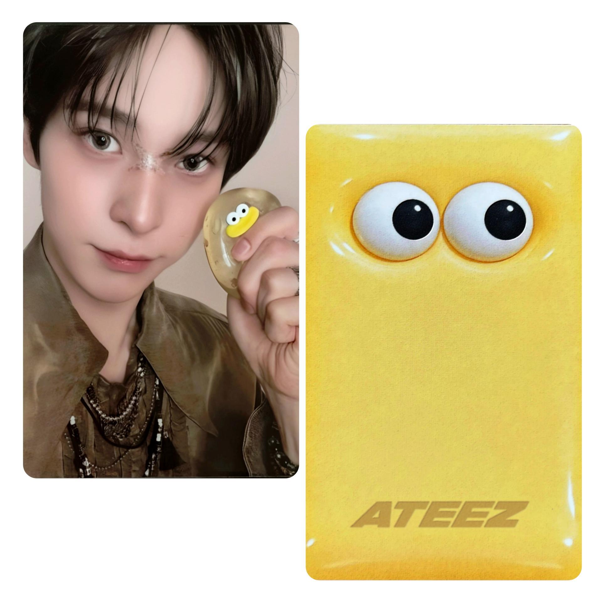 Ateez : Golden Hour 5 Hello 82 Pop Up Photocards Yunho