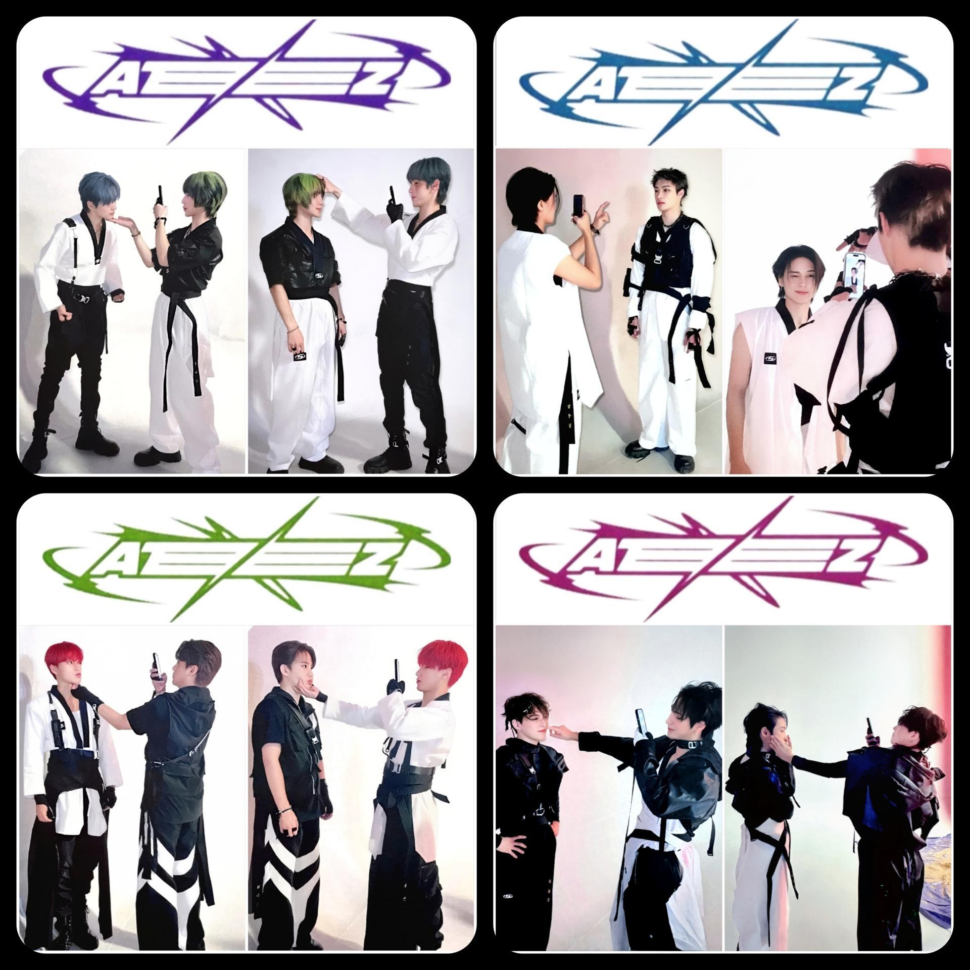Ateez : World EP. Fin : Will Minirecord Unit Photocards