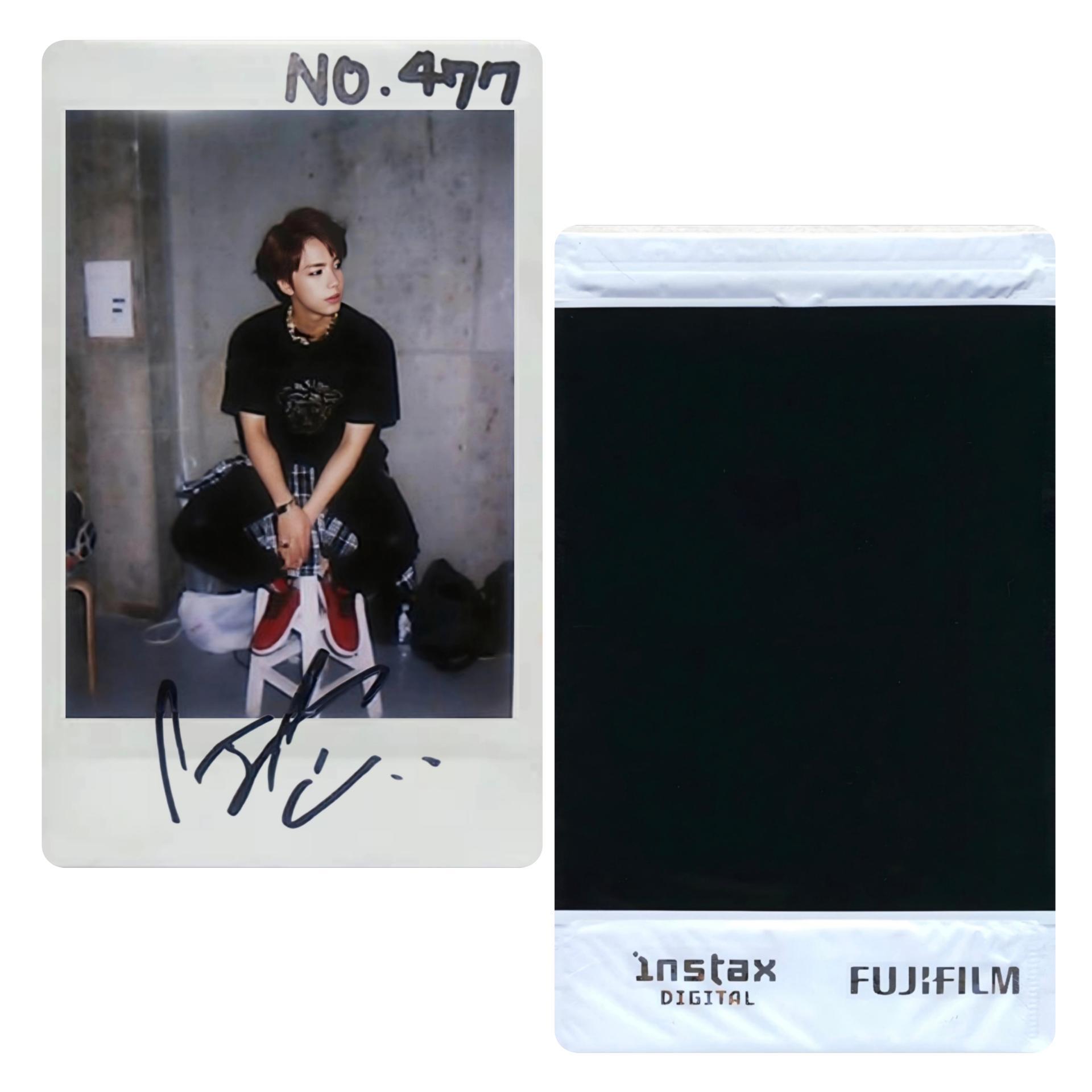 BTS - Dark & Wild 777 Polaroids Jin 477 