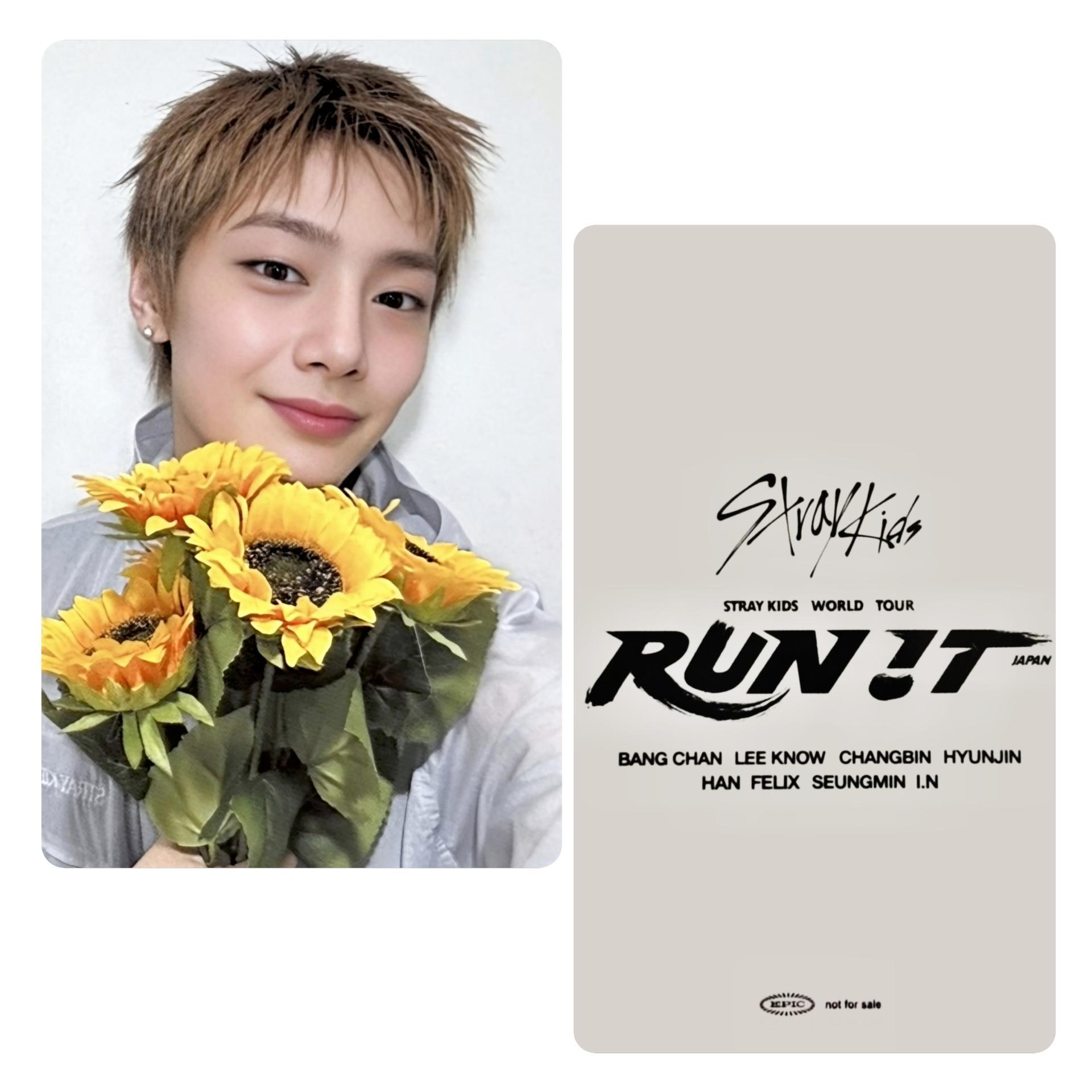Stray Kids : Run It Nagoya 9/6 Venue exclusive Photocards IN