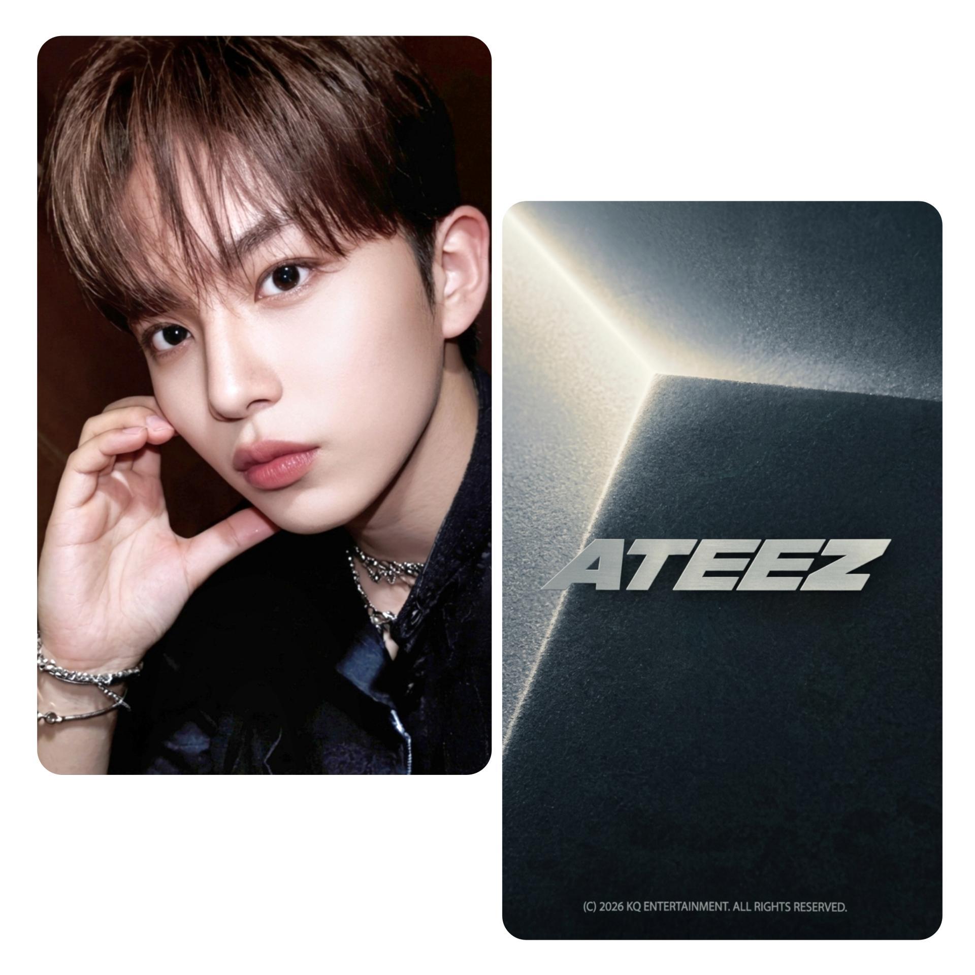 Ateez : Fanplay Cup Sleeve Photocards Jongho