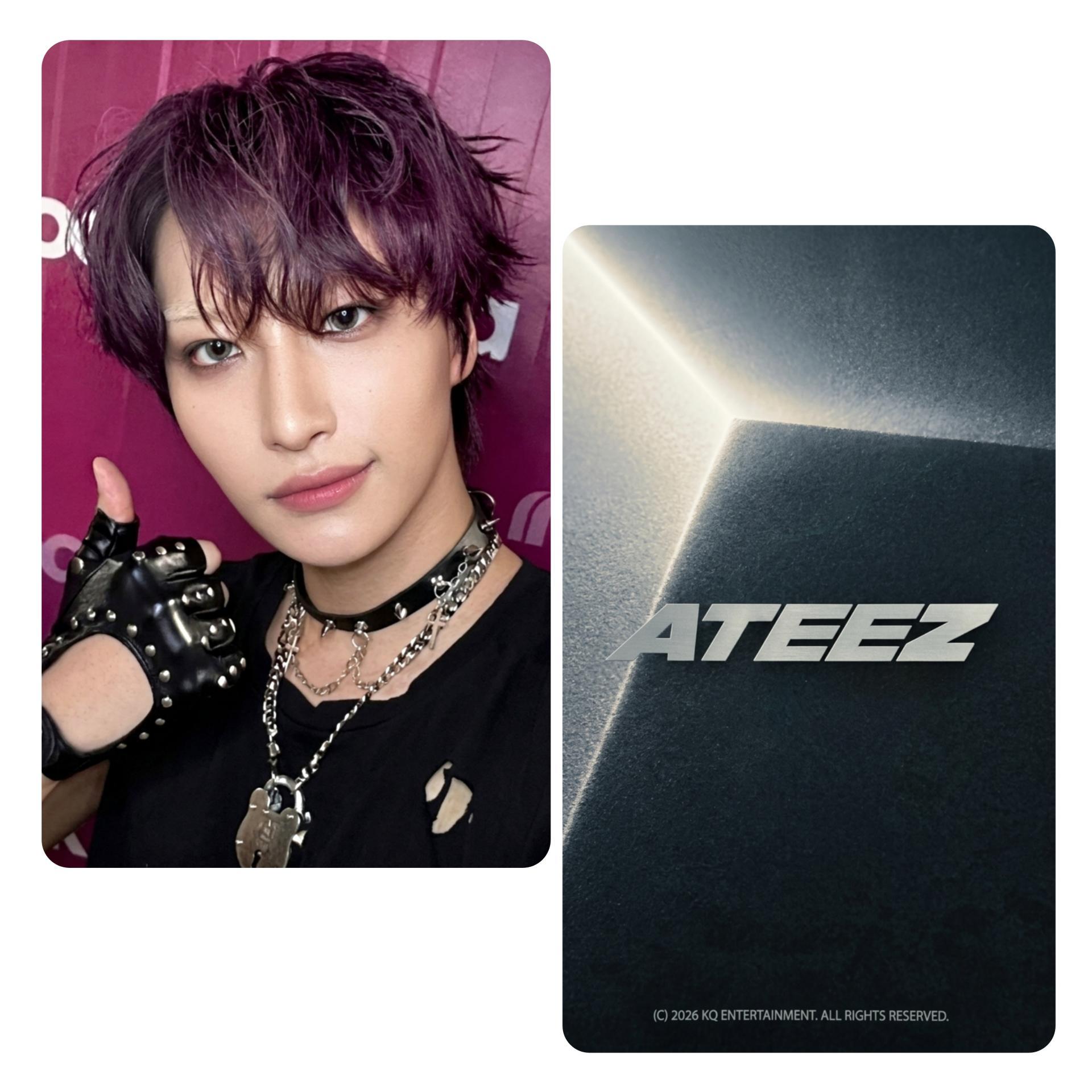 Ateez : Fanplay Cup Sleeve Photocards Seonghwa