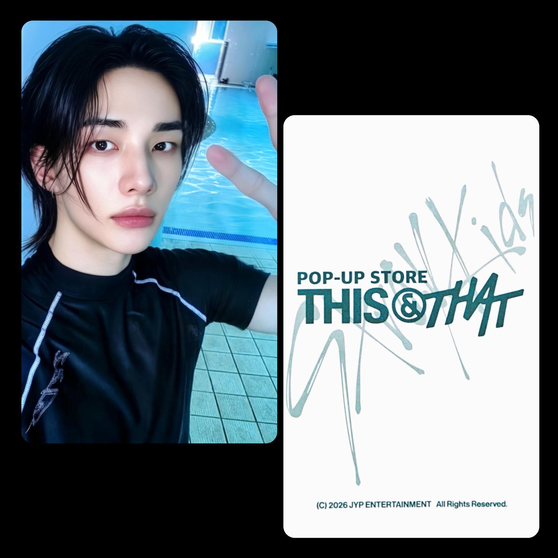 Stray Kids : This & That Soundwave Pop Up  Photocards Hyunjin