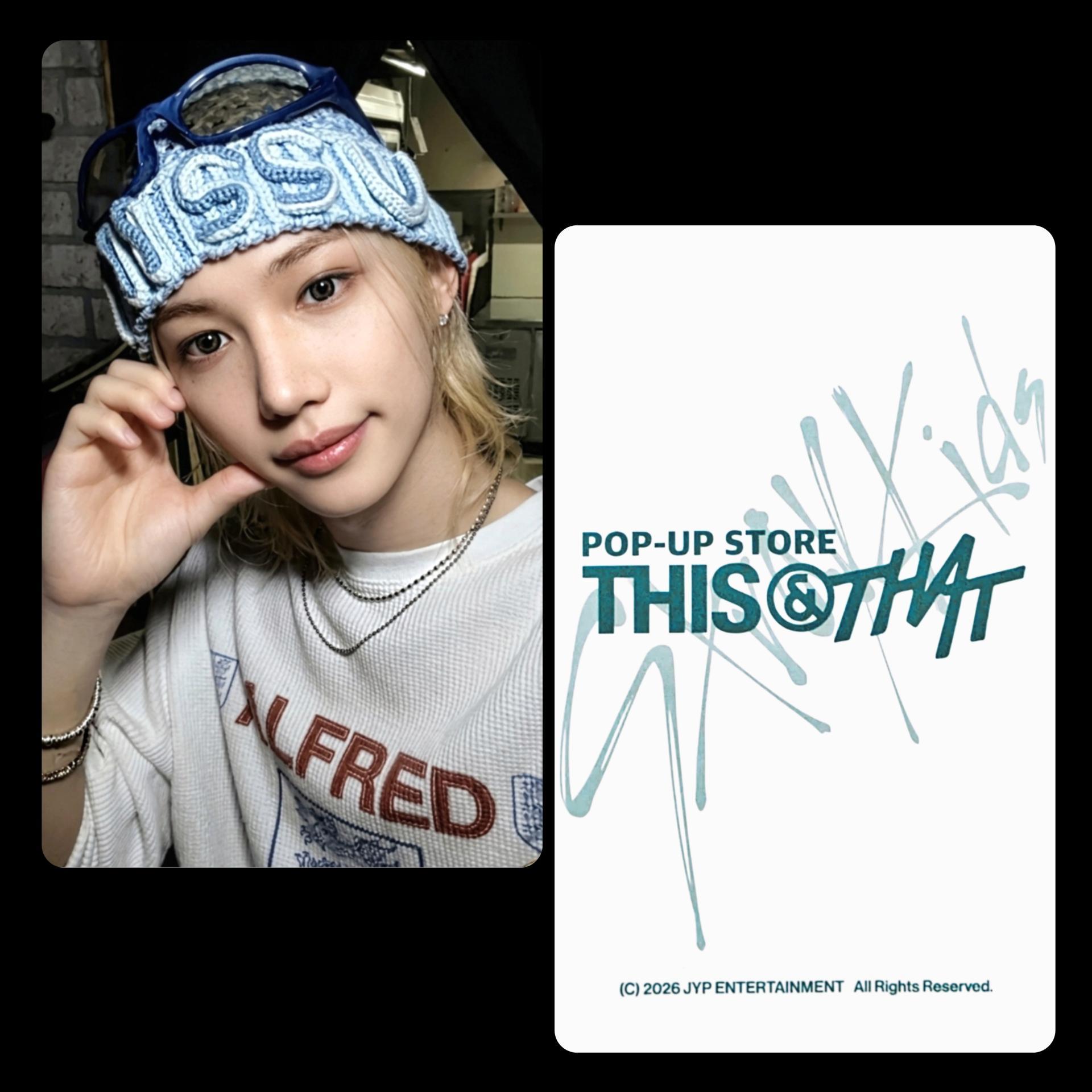 Stray Kids : This & That Soundwave Pop Up  Photocards Felix