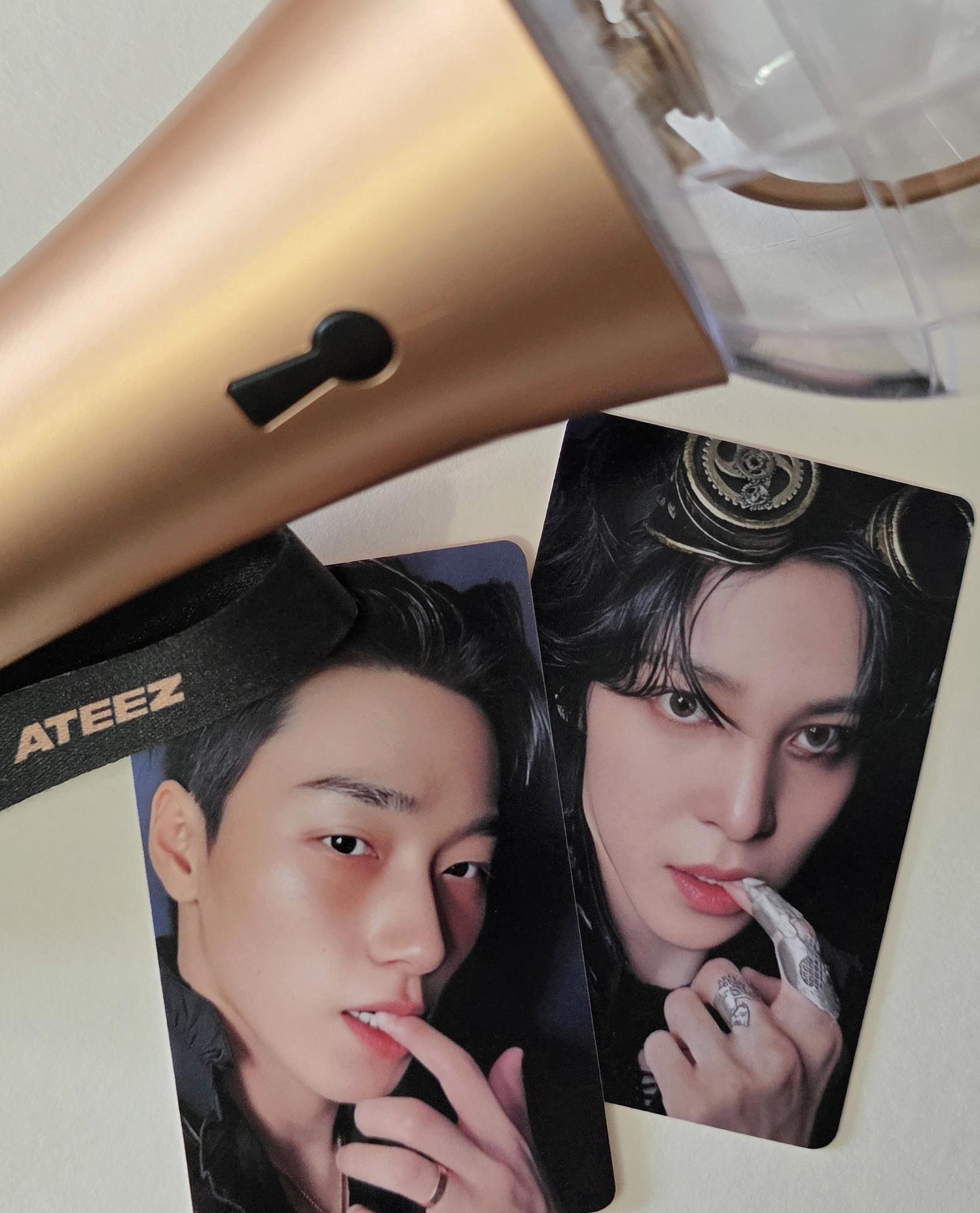 Ateez : Golden Hour 4 Vinyl Flirt Photocards