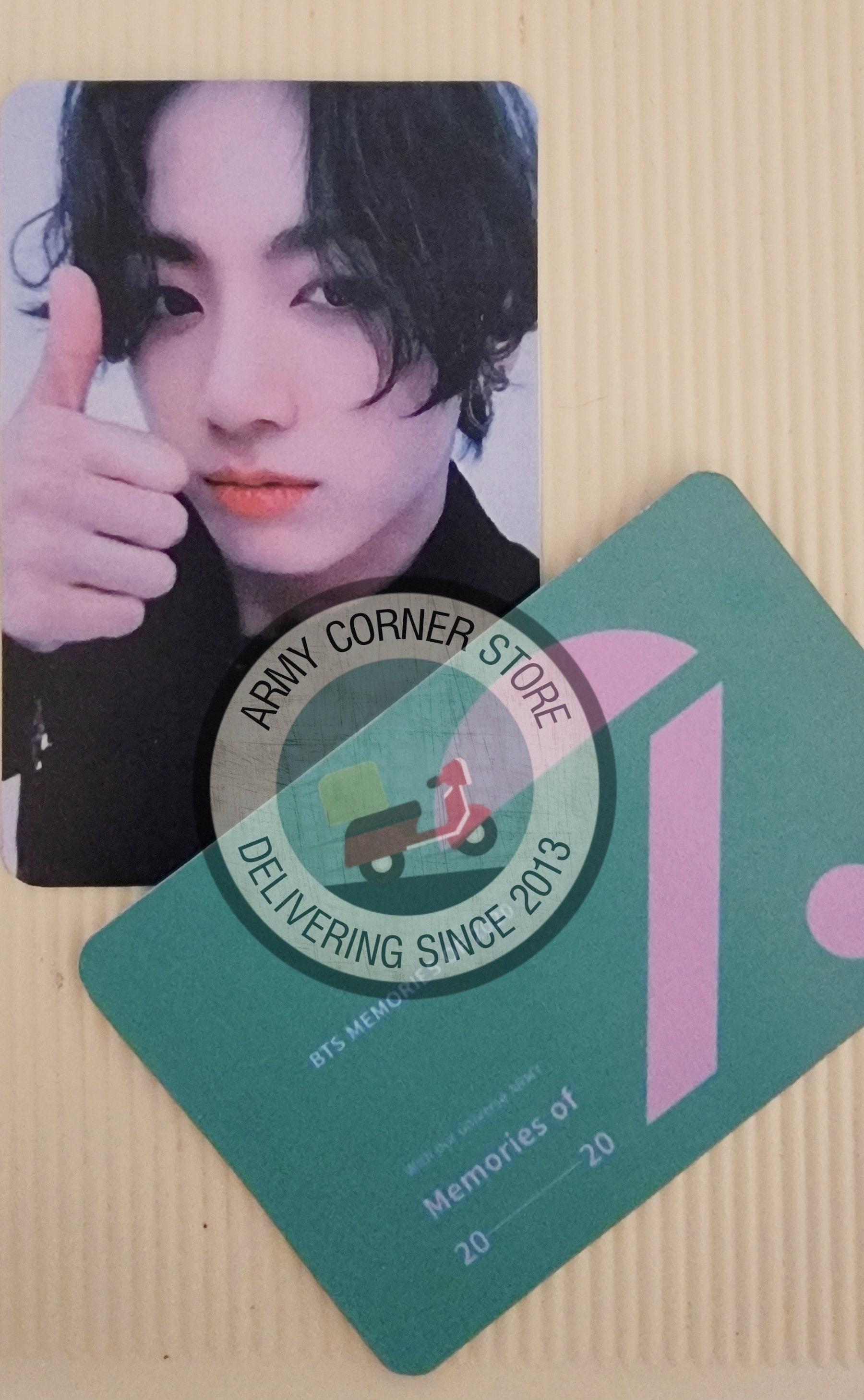 BTS Memories 2020 DVD Photocards